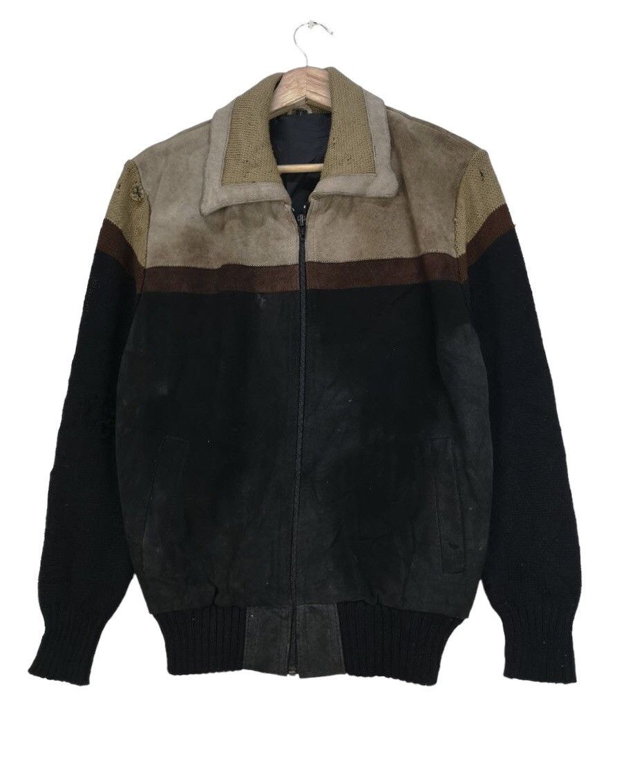 Aran Isles Knitwear 🔥Vintage leather Jacket Size US M / EU 48-50 / 2 - 1 Thumbnail