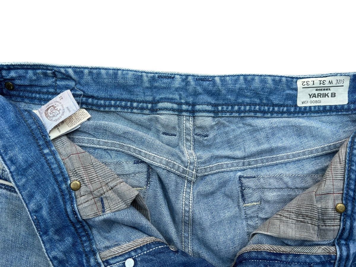 Diesel × Vintage Vintage Distressed Diesel Industry Wide Jeans 32x30 Size US 32 / EU 48 - 9 Thumbnail