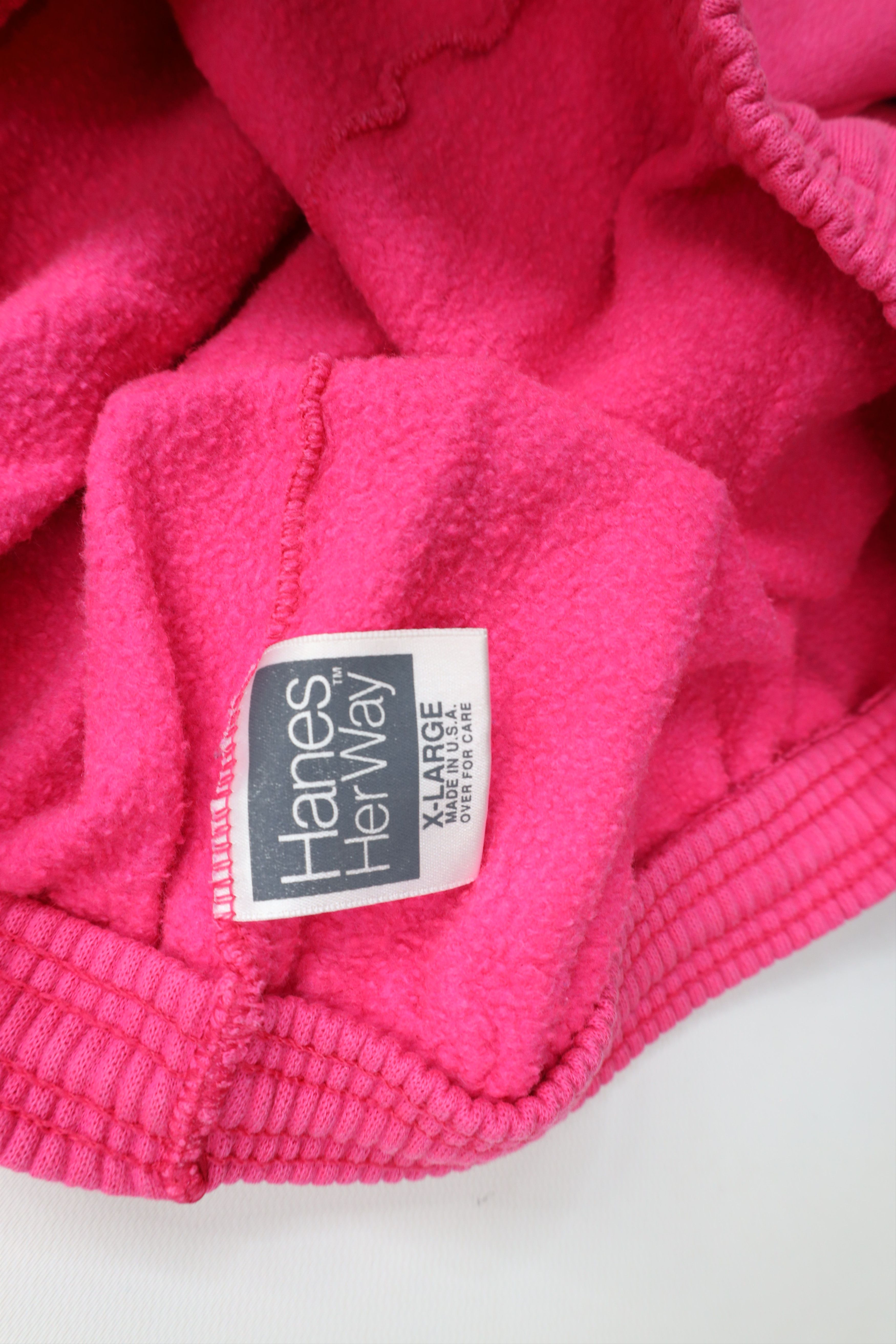 Vintage Vintage 90s Streetwear Blank Sweatpants Joggers Pink USA Size 30" / US 8 / IT 44 - 7 Thumbnail