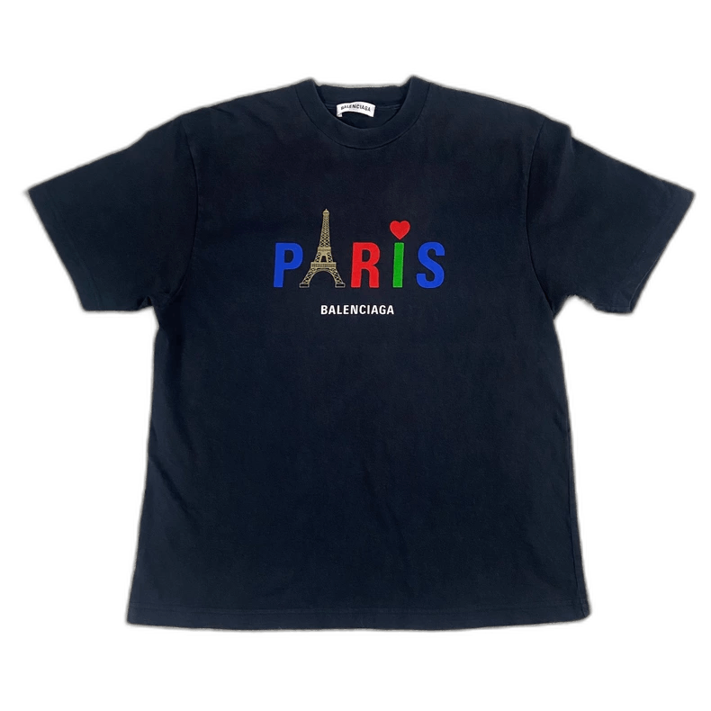 Balenciaga Balenciaga Paris Eiffel Tower Short Sleeve Tee Size US XS / EU 42 / 0 - 1 Thumbnail