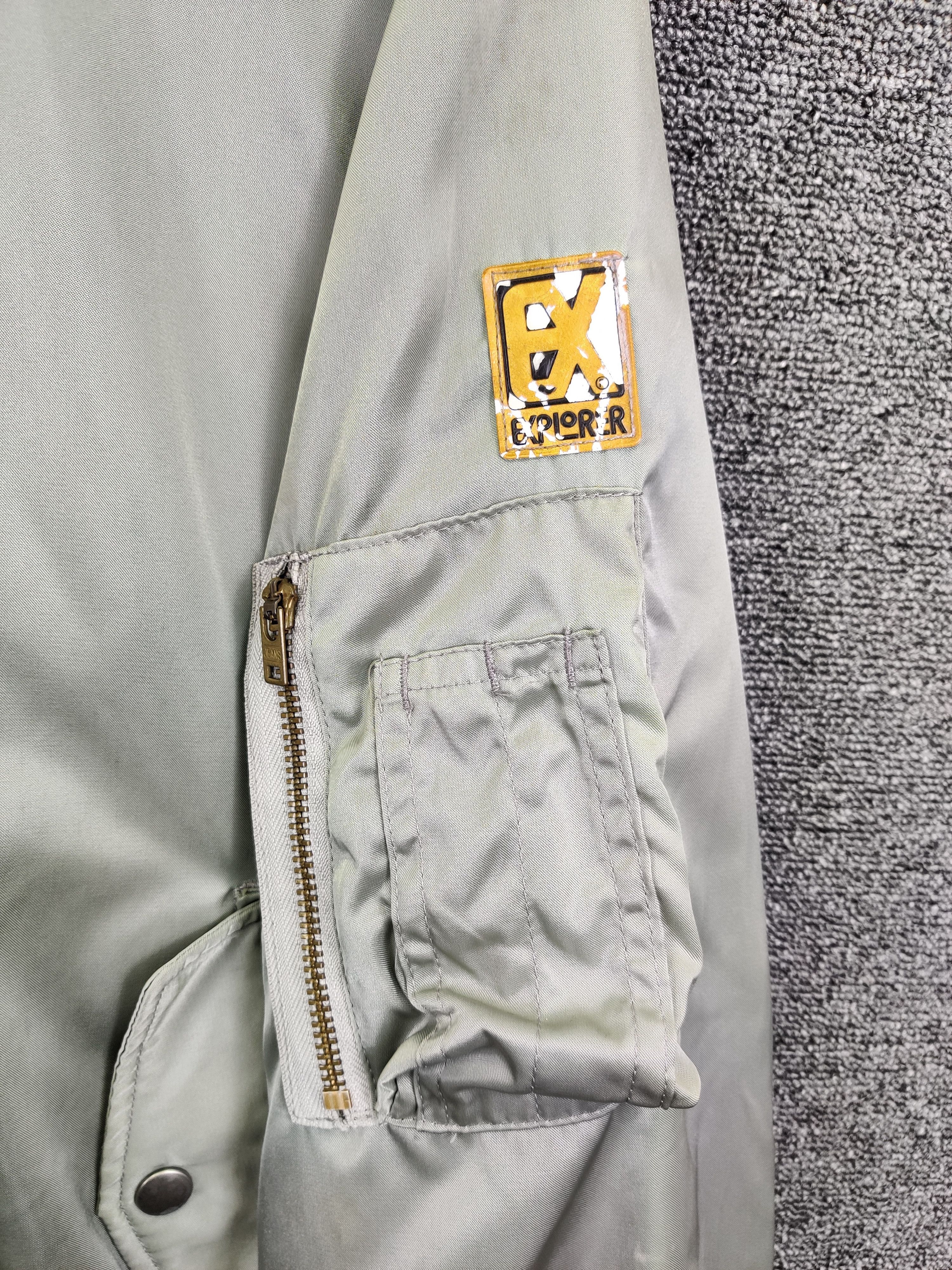Vintage Vintage Kushitani Motor Cycling Explorer Bomber Jacket Size US L / EU 52-54 / 3 - 8 Thumbnail