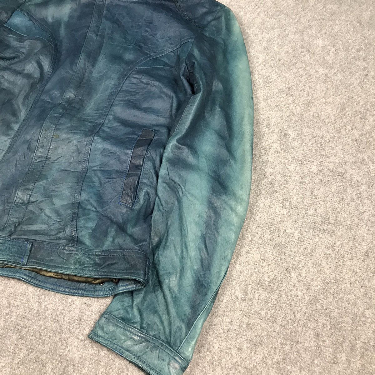 14th Addiction 14th Addiction Ifsixwasnine Style Leather Faded Jacket Size US S / EU 44-46 / 1 - 4 Thumbnail