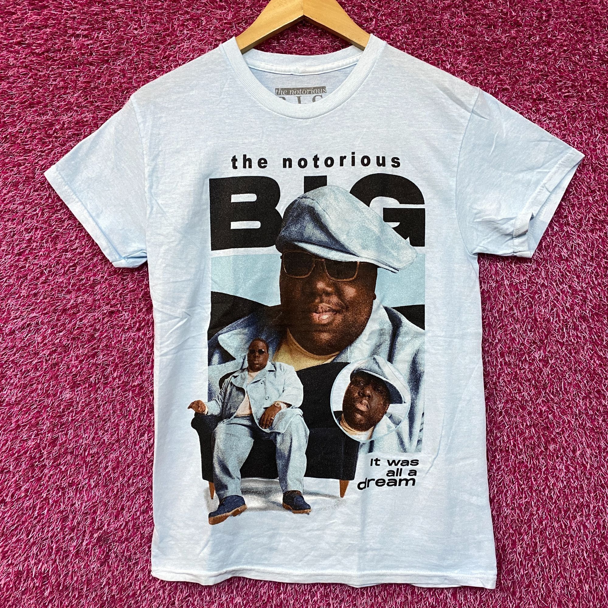 Rap Tees The Notorious B.I.G. It Was All A Dream T-shirt XS Size US XS / EU 42 / 0 - 1 Thumbnail