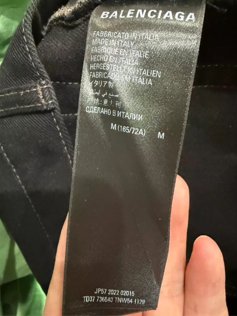 Balenciaga Balenciaga size M Black baggy jeans Size US 27 - 4 Thumbnail