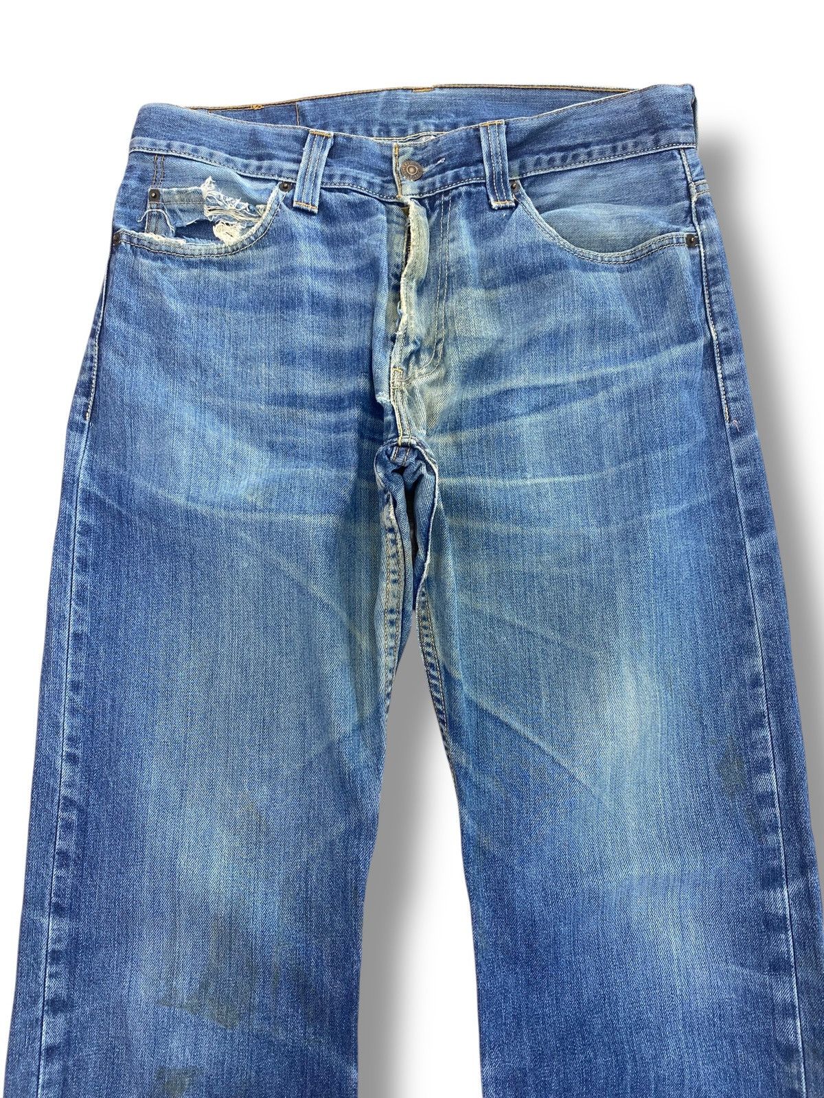 Levi's Levi’s Vintage 506 Whiskers Faded Wash Style Loose Jeans Size US 34 / EU 50 - 2 Thumbnail