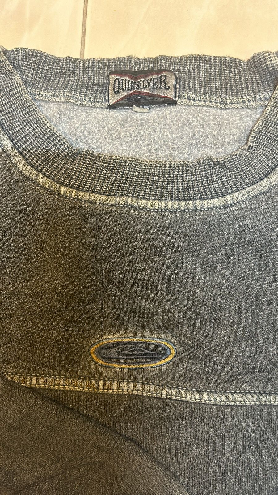 Quiksilver VTG SWEATSHIRT QUIKSILVER SENTER LOGO Size US L / EU 52-54 / 3 - 4 Thumbnail