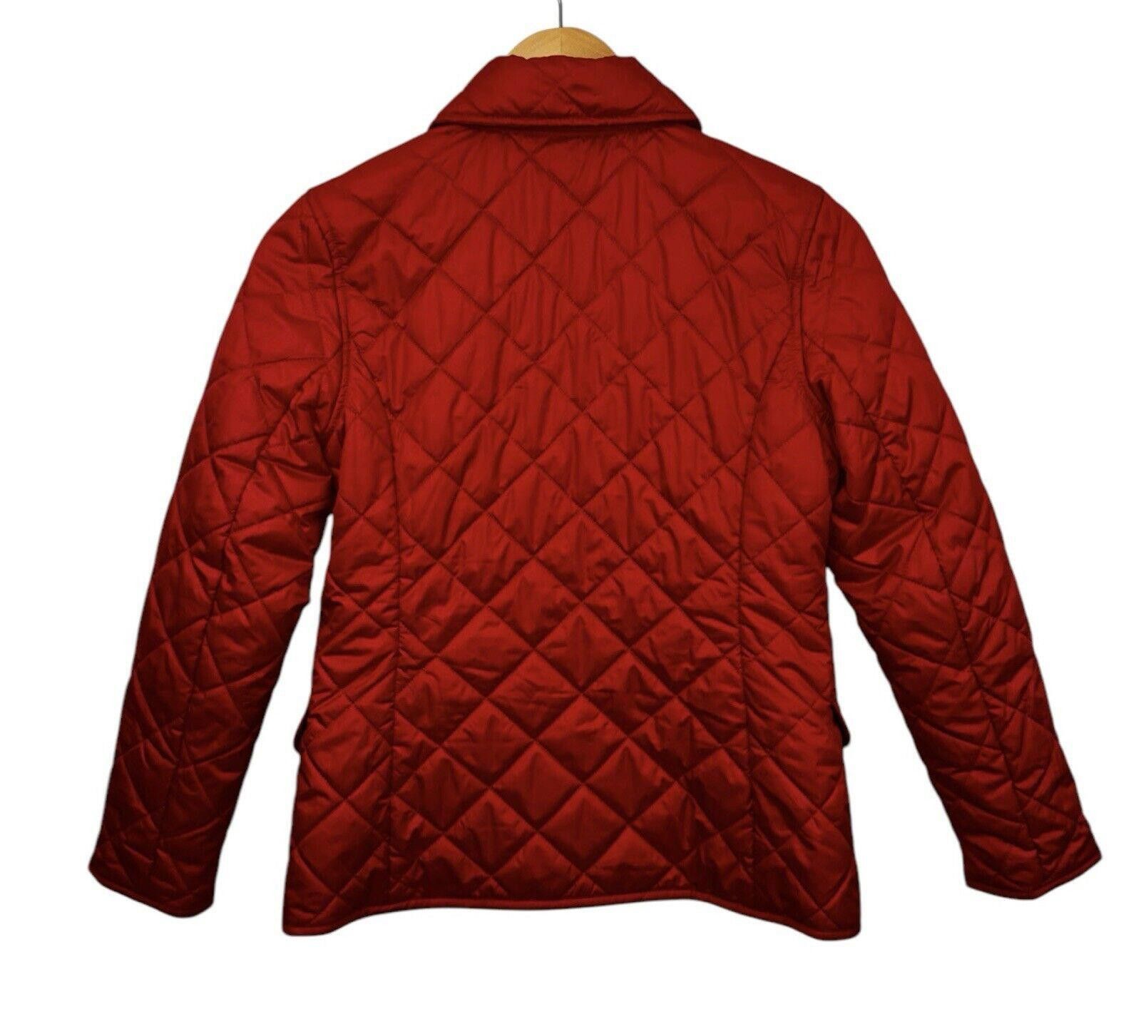 Polo Ralph Lauren Polo Ralph Lauren Girls Red Quilted Button Jacket Kids Sz L Size XXS / US 00 / IT 34 - 2 Thumbnail