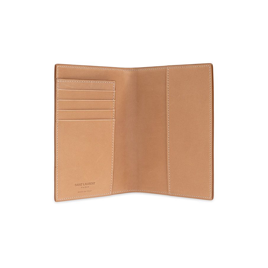Saint Laurent Paris SAINT LAURENT Beige Passport Case New & Authentic Size ONE SIZE - 2 Thumbnail