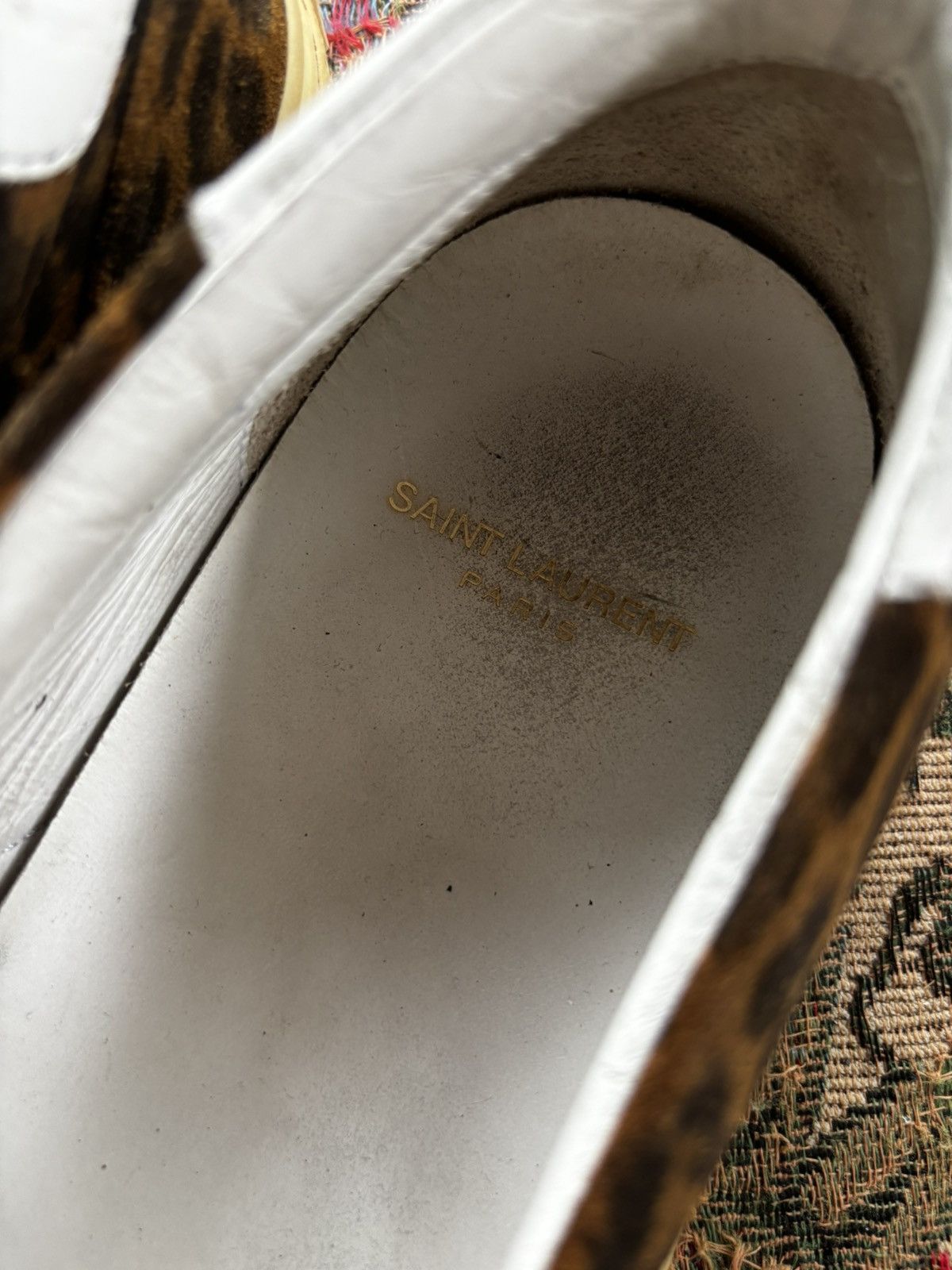 Saint Laurent Paris Saint Laurent Paris Leopard Size US 9.5 / EU 42-43 - 6 Thumbnail