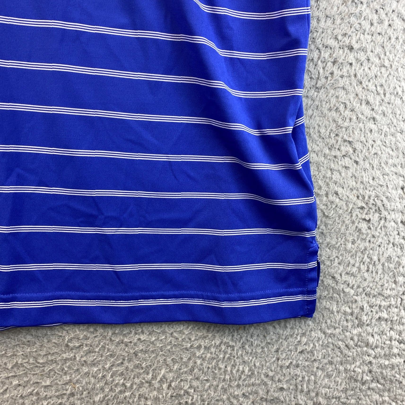 Adidas Adidas Polo Shirt Mens L Golf Blue Short Sleeve Stretch Performance Casual/44-40 Size US L / EU 52-54 / 3 - 2 Thumbnail