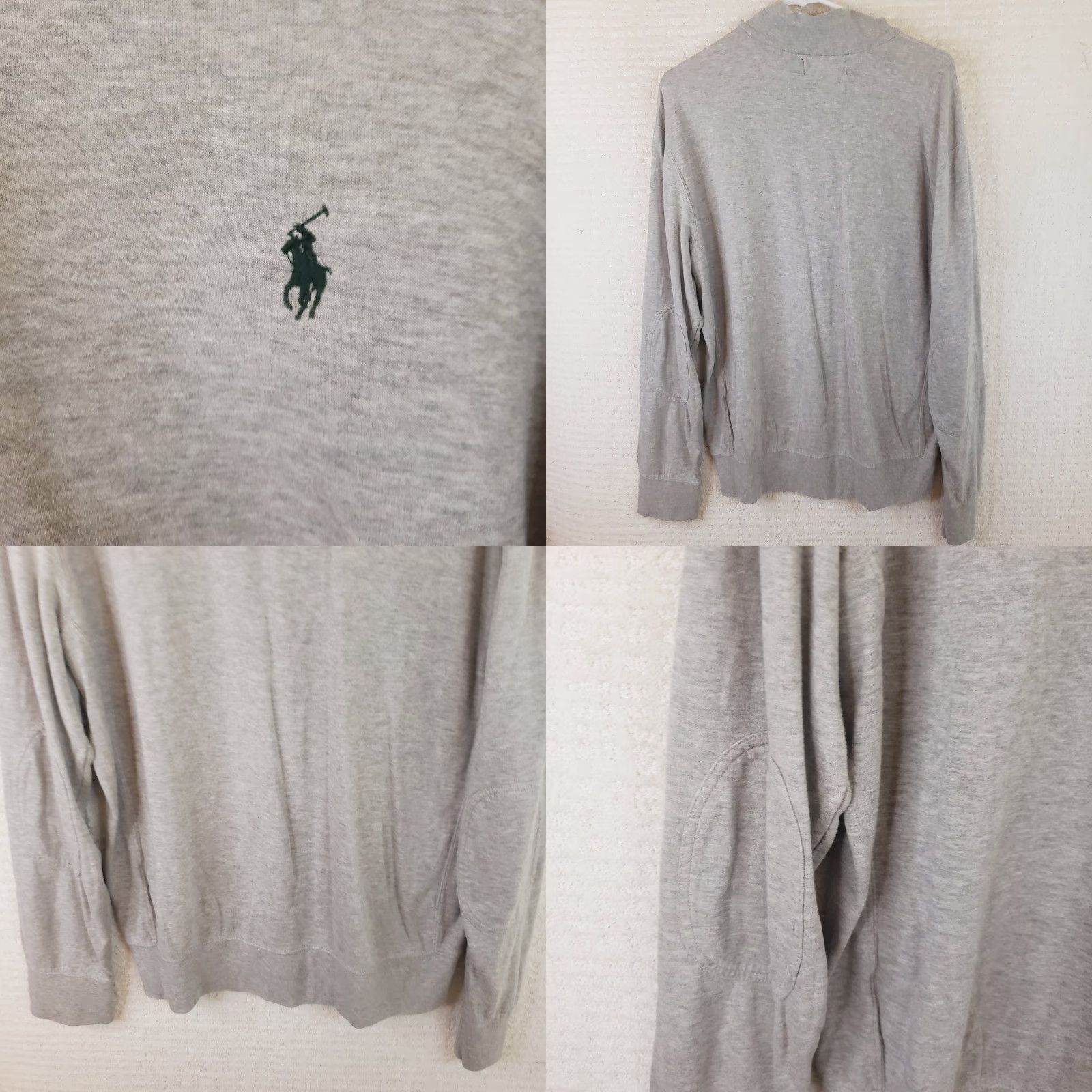 Polo Ralph Lauren Polo Ralph Lauren Pullover Shirt Men L Gray Quarter Zip Lightweight Mock Neck Logo 1/4 Zip Casual Outdoor Preppy Size US L / EU 52-54 / 3 - 8 Thumbnail