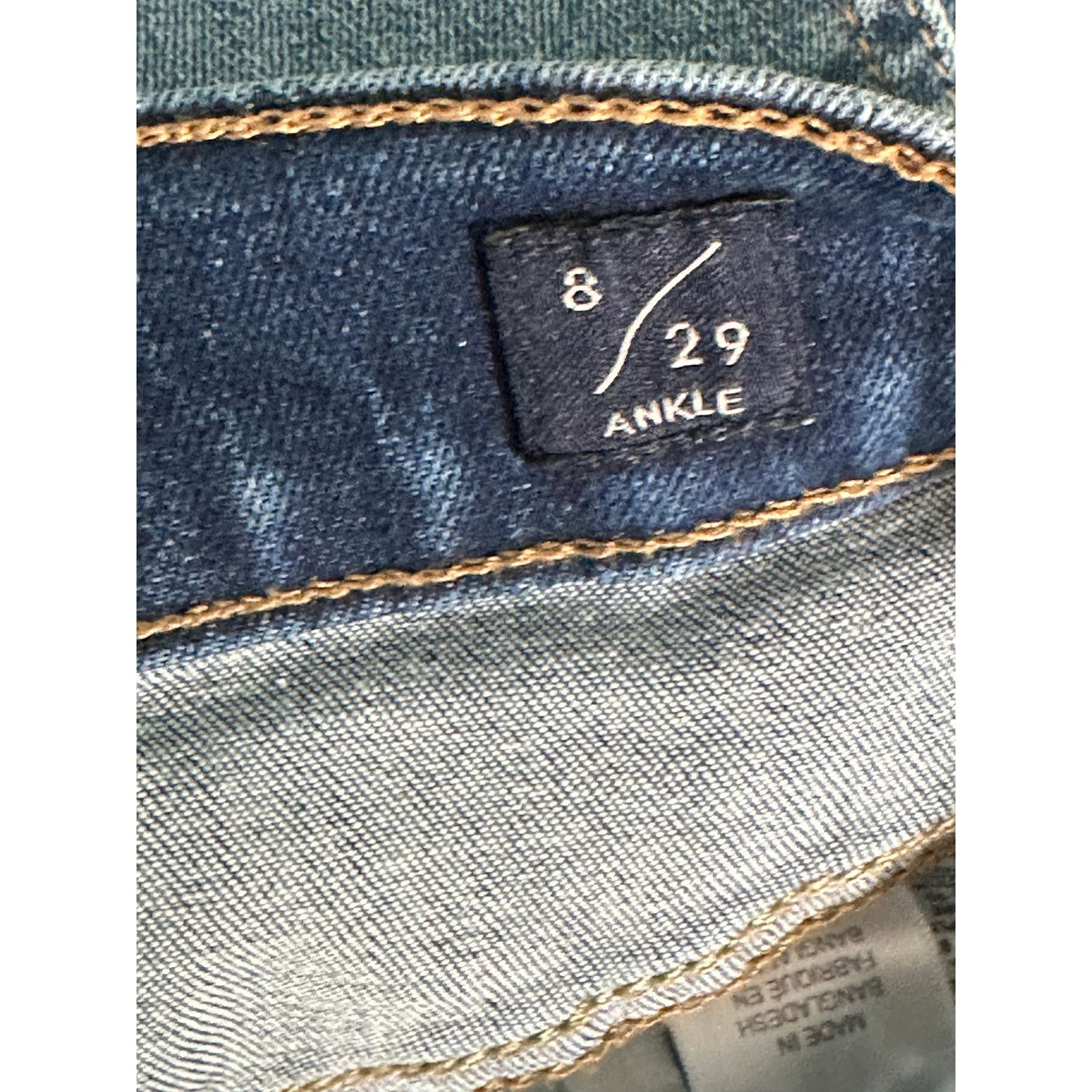 Lucky Brand Lucky Brand high waisted distressed skinny jeans size 29 Size 29" - 4 Thumbnail