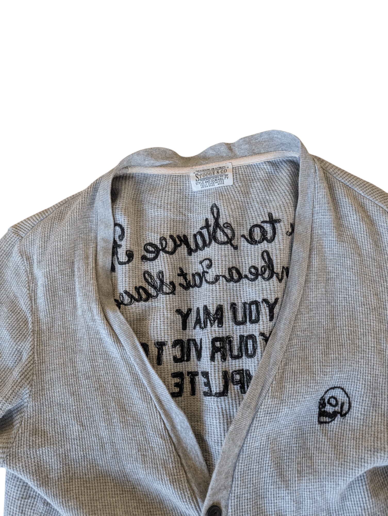 Other Stooges & Co Skull Cardigan Size US M / EU 48-50 / 2 - 10 Thumbnail