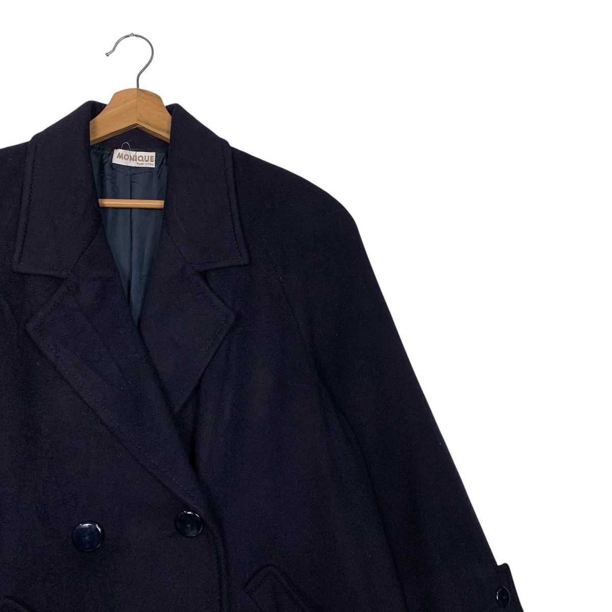 Other Italian Designer Monique Double Breasted Cashmere Coat Size M / US 6-8 / IT 42-44 - 5 Thumbnail