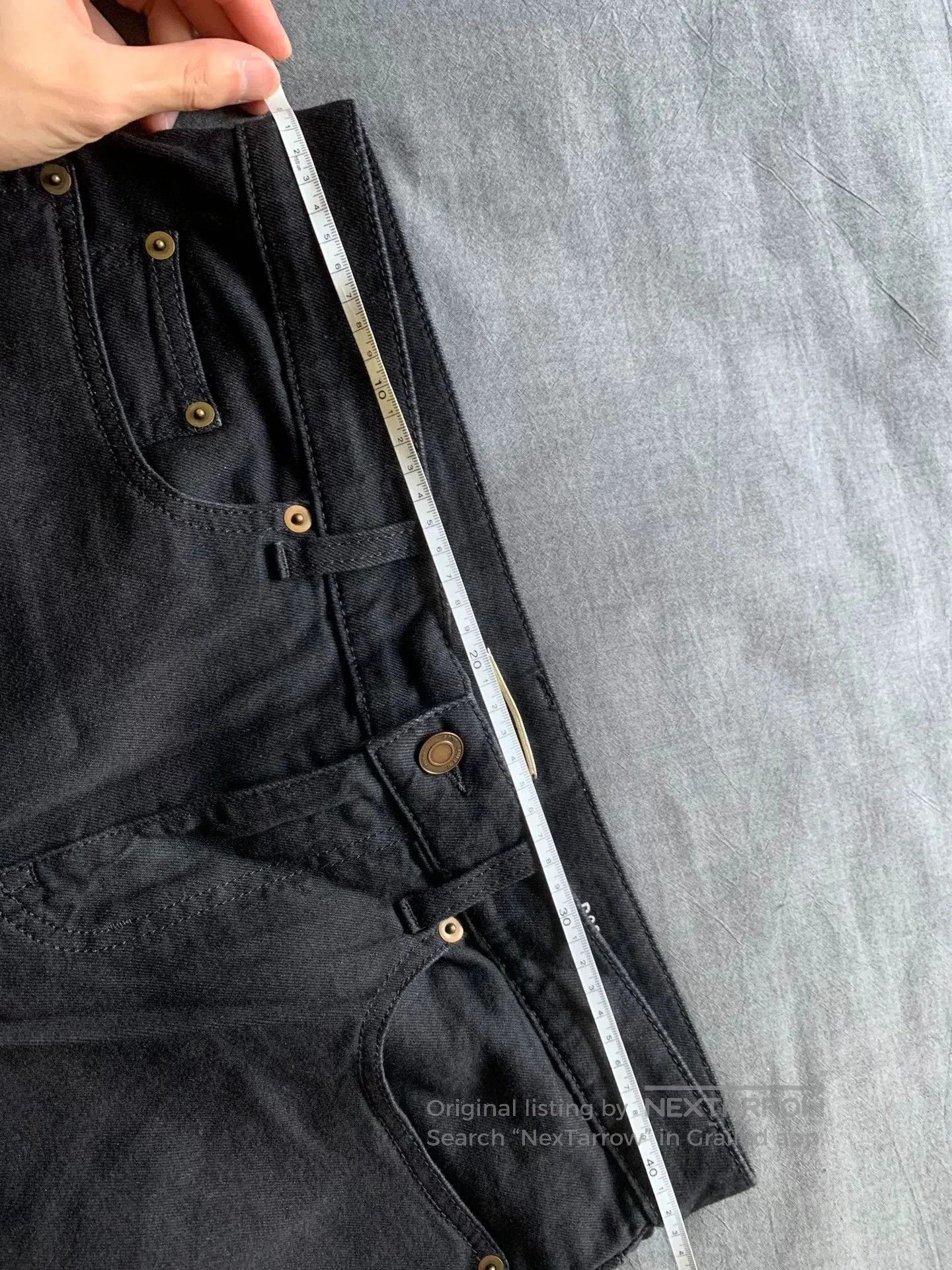 Saint Laurent Paris Saint Laurent SLP Washed Distressed Jeans. Size US 32 / EU 48 - 6 Thumbnail