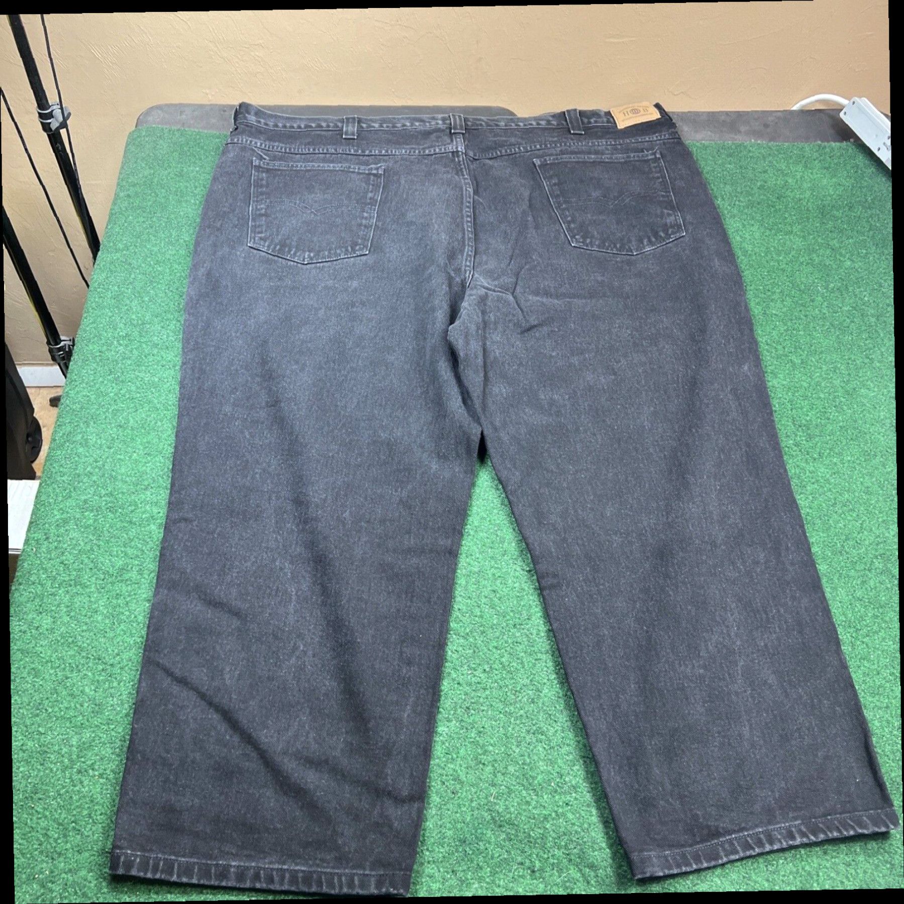 Vintage Harbour Bay Size 54x30 Black Jeans See Photos for Measurements Also Size US 38 / EU 54 - 7 Thumbnail