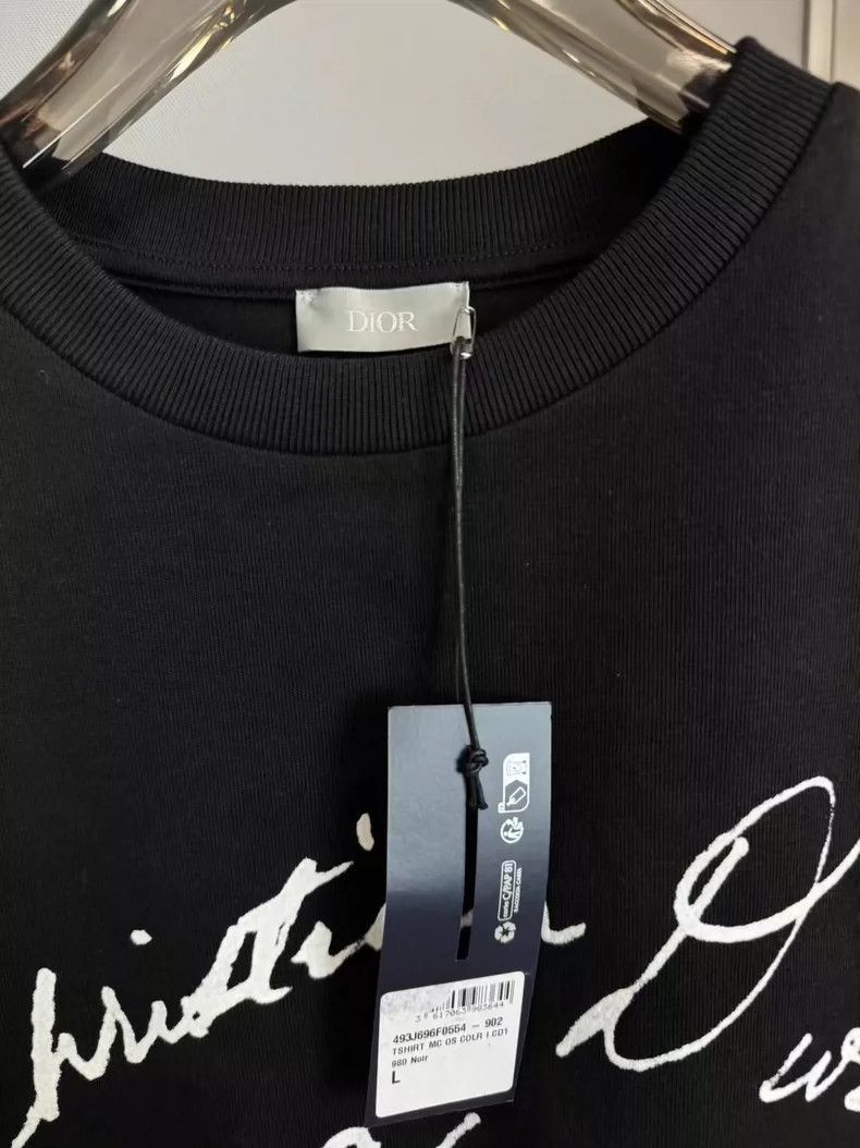 Dior Dior 1947 Black Short Sleeve T-2505 Size US L / EU 52-54 / 3 - 4 Thumbnail