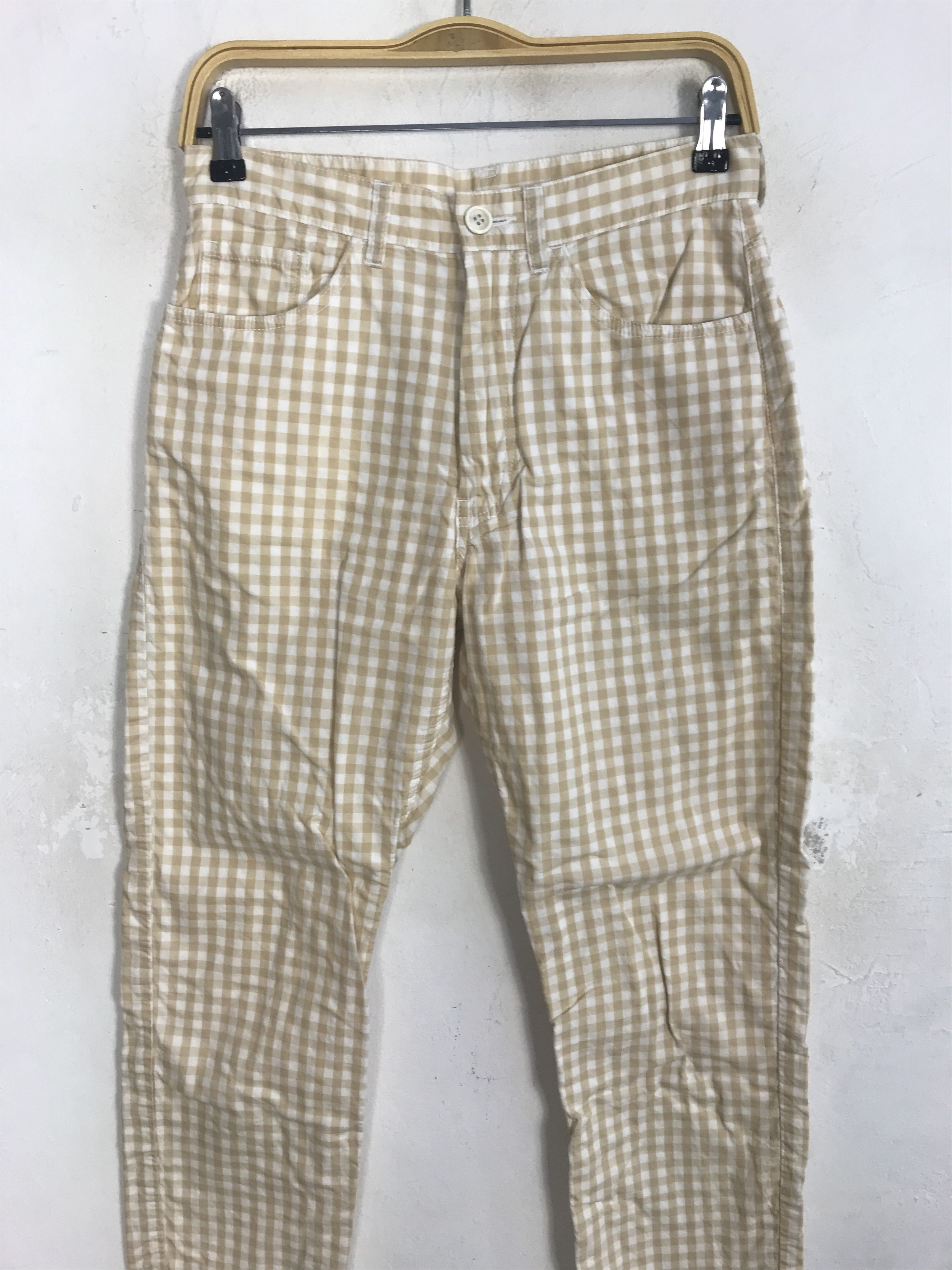 Comme des Garcons × Japanese Brand Comme Des Garçon Gingham Pant Slack Trouser Checked Size US 28 / EU 44 - 3 Thumbnail