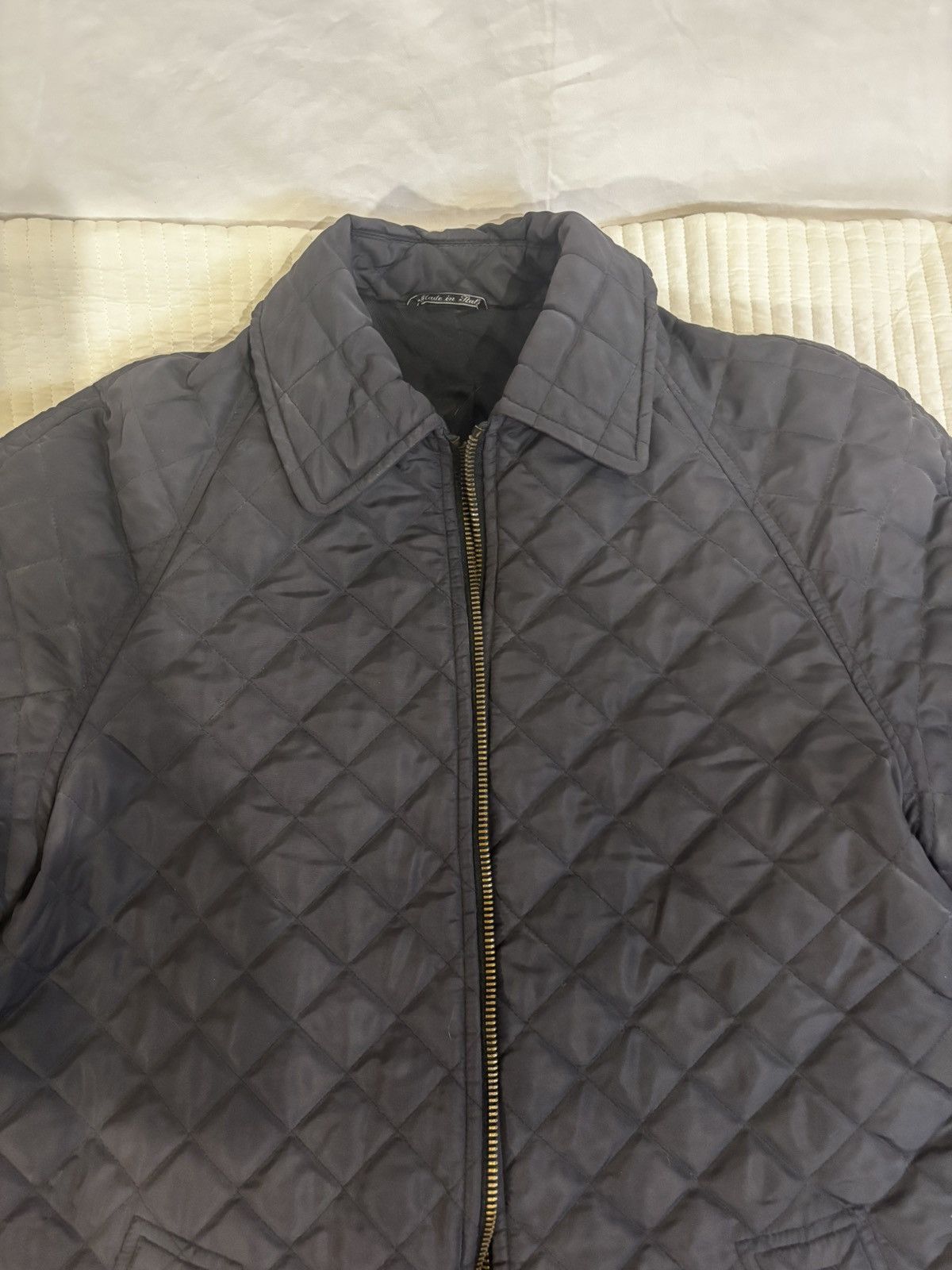 Other Luciano Soprani mens quilted Jacket.oj698 Size US S / EU 44-46 / 1 - 2 Thumbnail