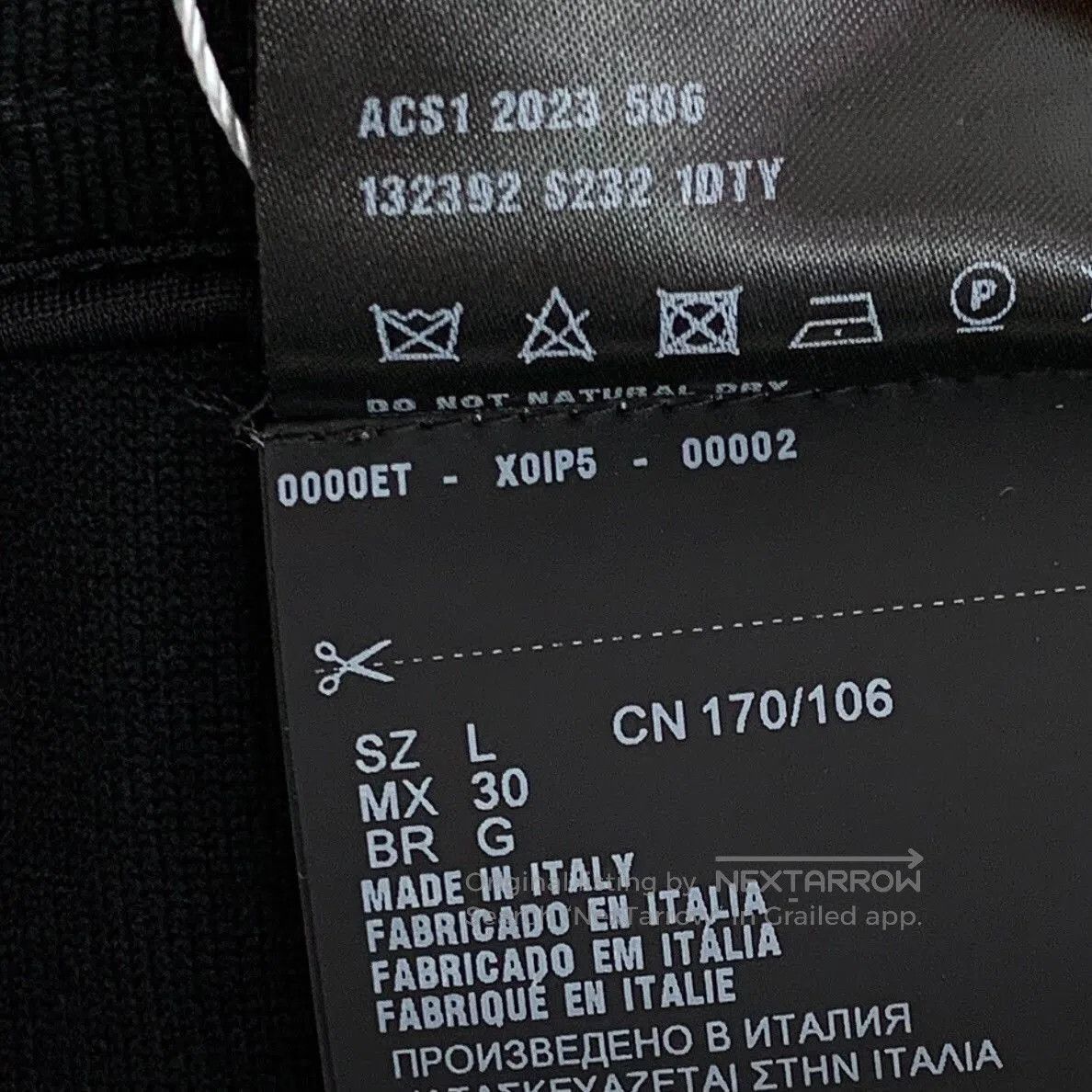 Prada Prada 2023 Logo Lettering Black Shorts. Size US 34 / EU 50 - 8 Thumbnail