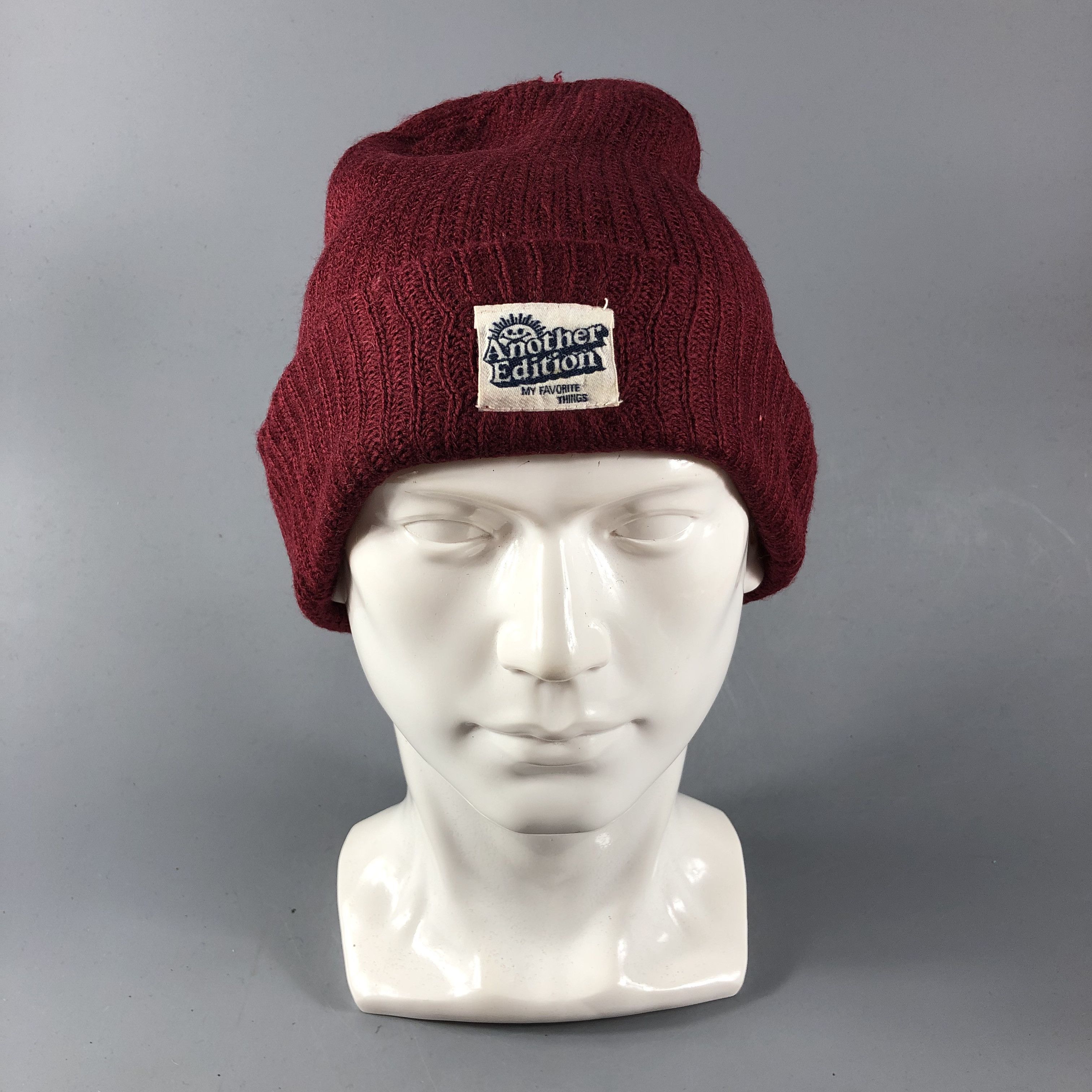 Vintage Another Edition Fisherman Knit Beanie Snowcap Snow Hat B665 Size ONE SIZE - 1 Thumbnail