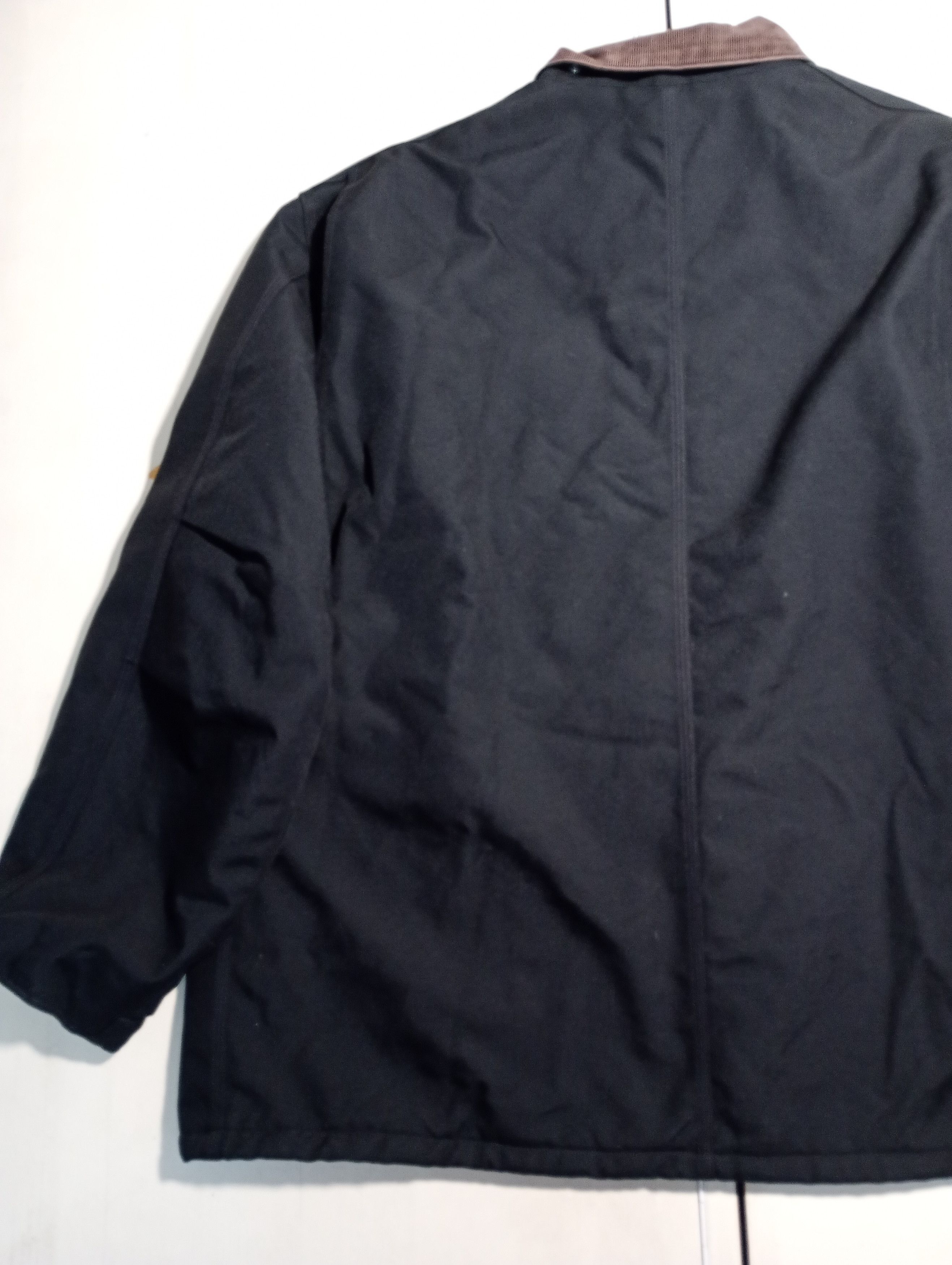 Carhartt Carhartt Quilt Lined Canvas Black Work Jacket Size US XXL / EU 58 / 5 - 15 Thumbnail