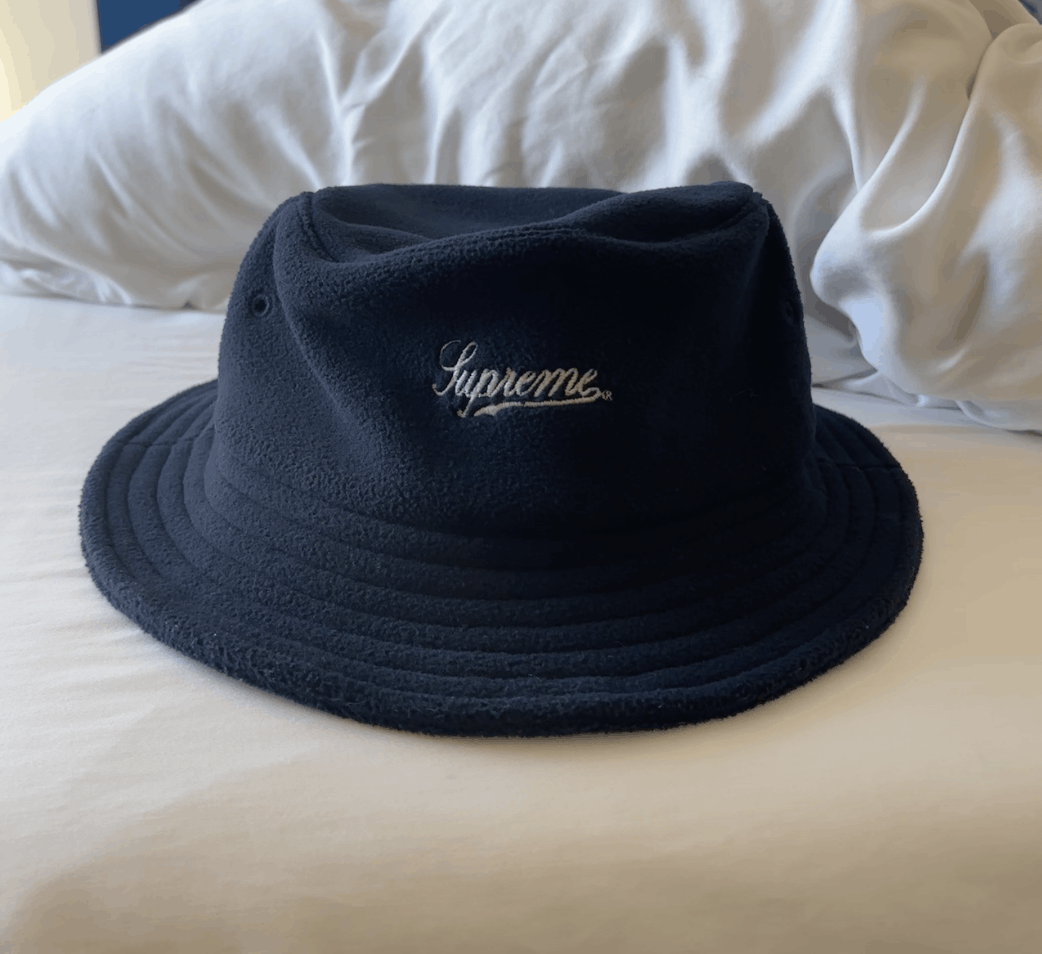 Supreme Polartec Fleece Bucket Hat Size ONE SIZE - 1 Thumbnail