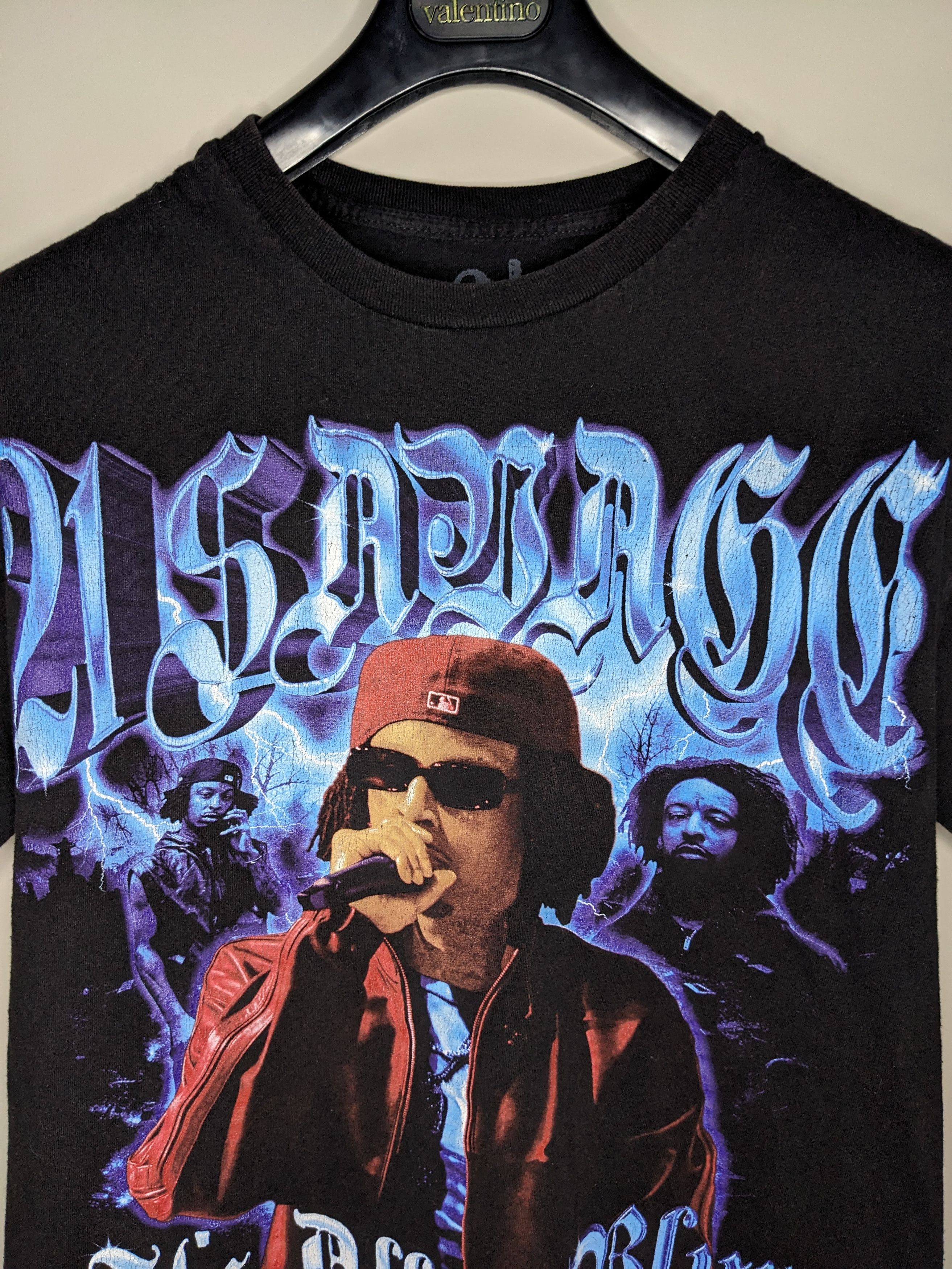 21 Savage 21 Savage Drake Its All A Blue Tour Shirt XL Rap Graphic Tee Size US XL / EU 56 / 4 - 4 Thumbnail