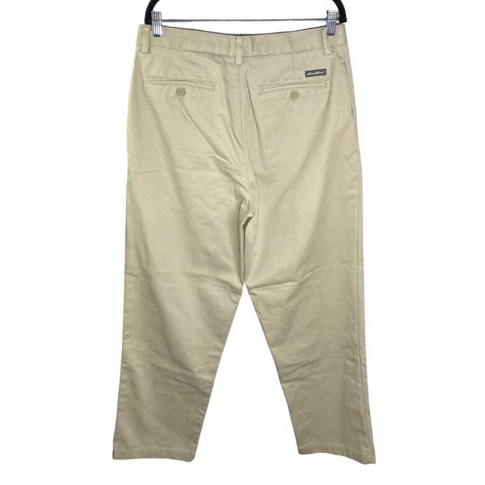Eddie Bauer Eddie Bauer Mens Pants Wrinkle Resistant Relaxed Fit Khaki T Size US 34 / EU 50 - 2 Thumbnail
