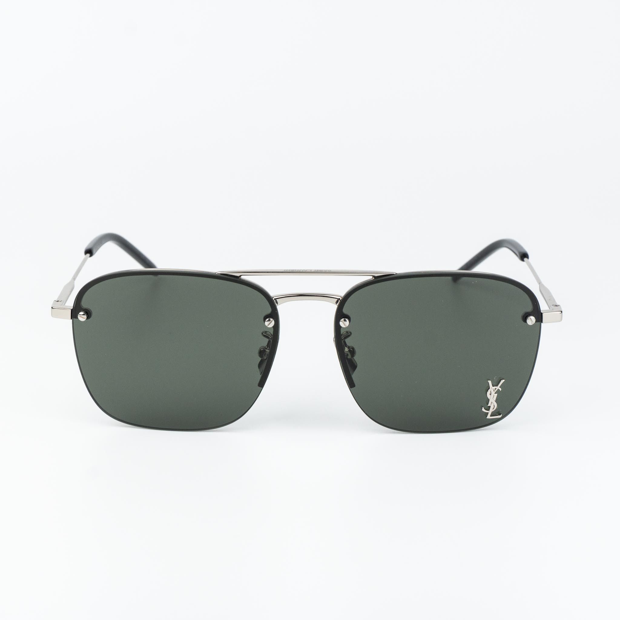 Saint Laurent Women Sunglasses Pilot SL309M 002 NEW display picture 3