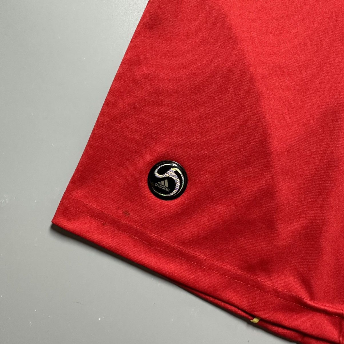 Adidas SPAIN ADIDAS 2008 EURO FOOTBALL HOME JERSEY #9 TORRES Size US XXL / EU 58 / 5 - 6 Thumbnail