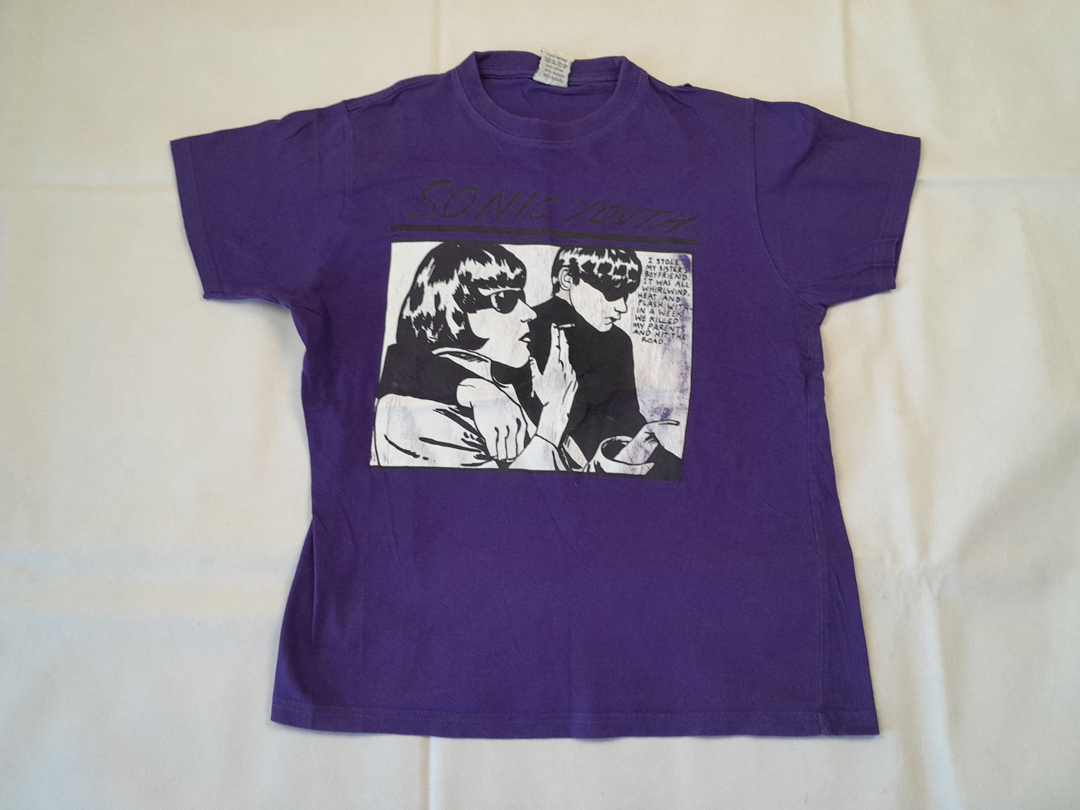 2010 Sonic Youth Tour T-Shirt