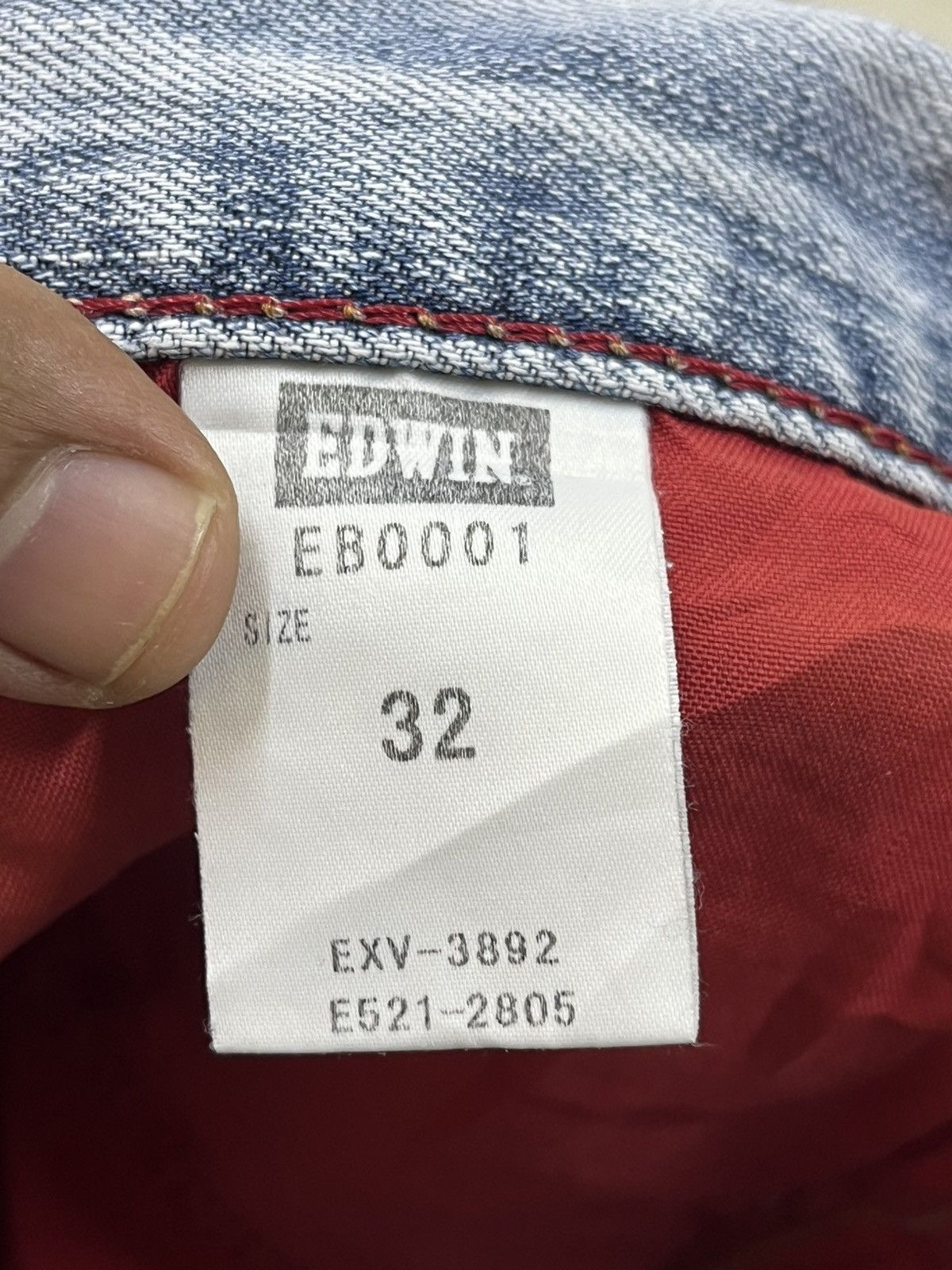 Edwin Vintage Edwin Bluetrip Faded Flare Denim Size US 32 / EU 48 - 12 Thumbnail