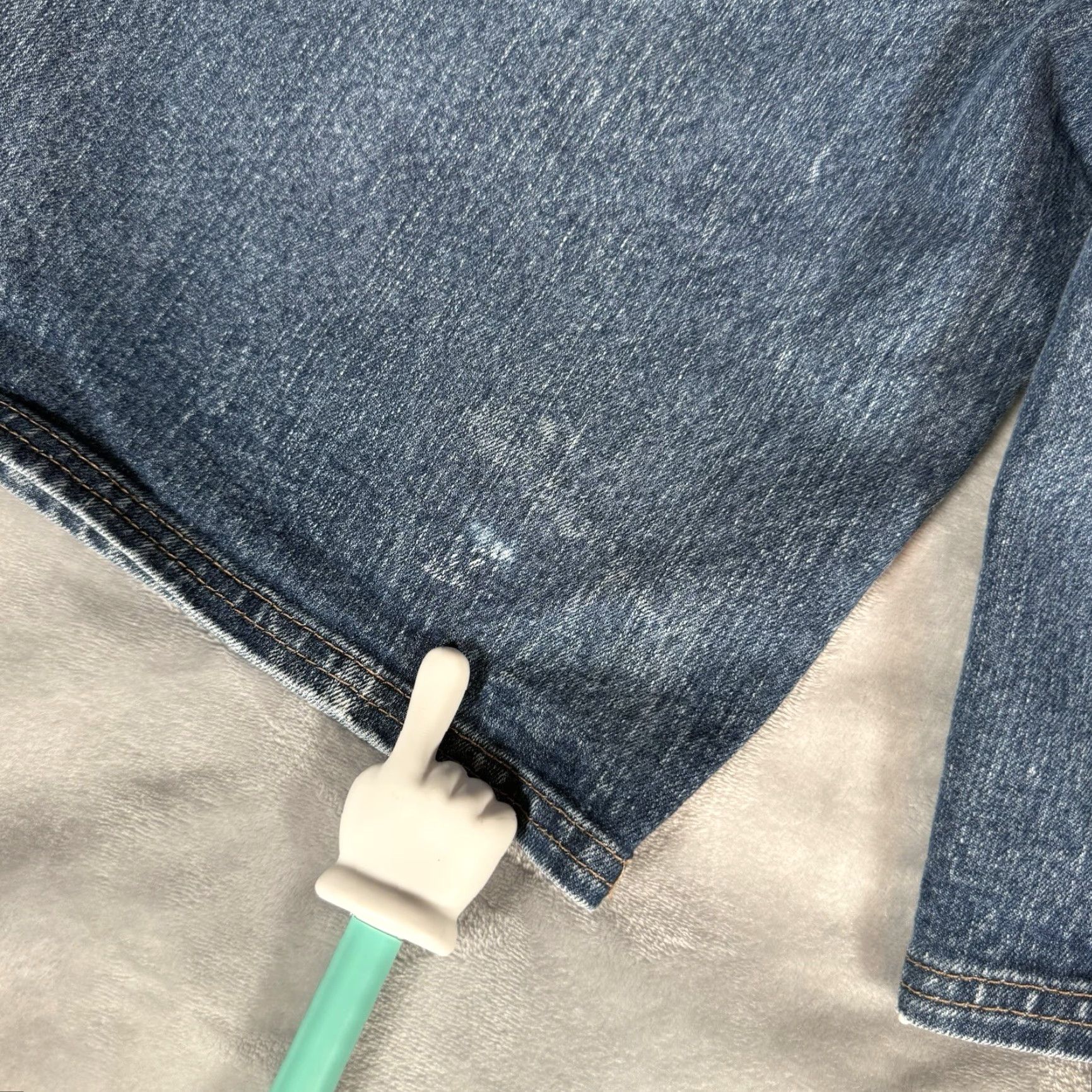 Vintage VINTAGE Big Mac Denim Shorts Bermuda Men’s 40 Blue Faded Y2K Retro Size US 40 / EU 56 - 2 Thumbnail