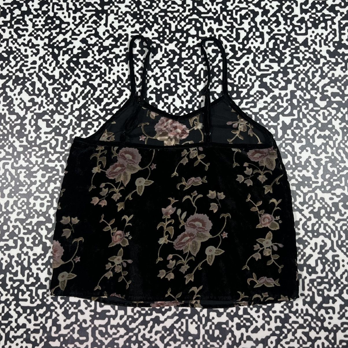 Vintage Vintage Y2K Japanese Flower Tank Top Floral Retro Style Size S / US 4 / IT 40 - 8 Thumbnail