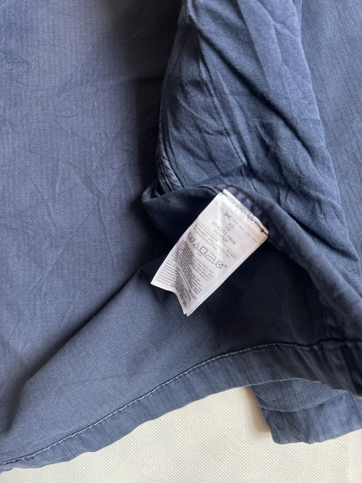 Gap Gap Double Pocket Hickory Stripe Button Up Military Style Size US XS / EU 42 / 0 - 9 Thumbnail