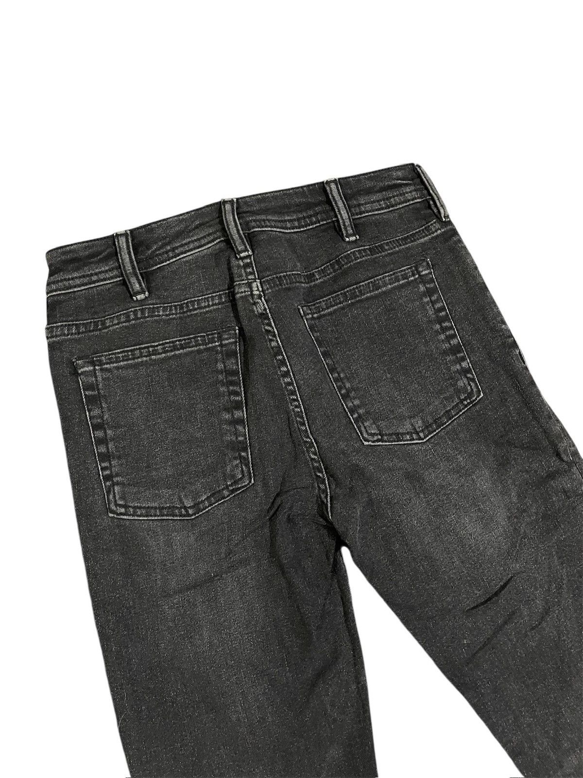 Acne Studios Bla Konst Climb Used Blk Jeans Denim Pants