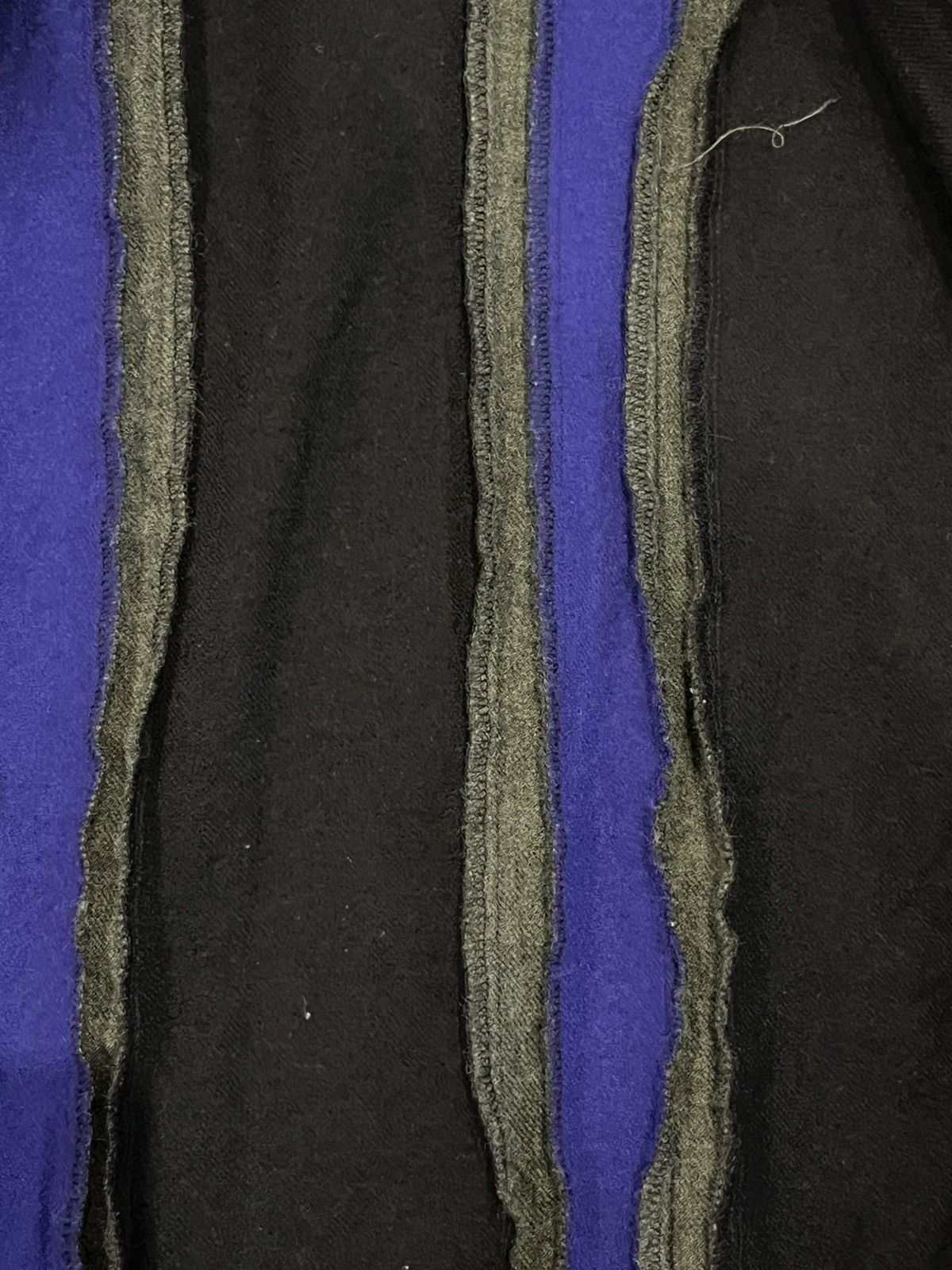 Comme des Garcons × Junya Watanabe Vintage 2002 Textured Stripe Overshirt Size US M / EU 48-50 / 2 - 6 Thumbnail