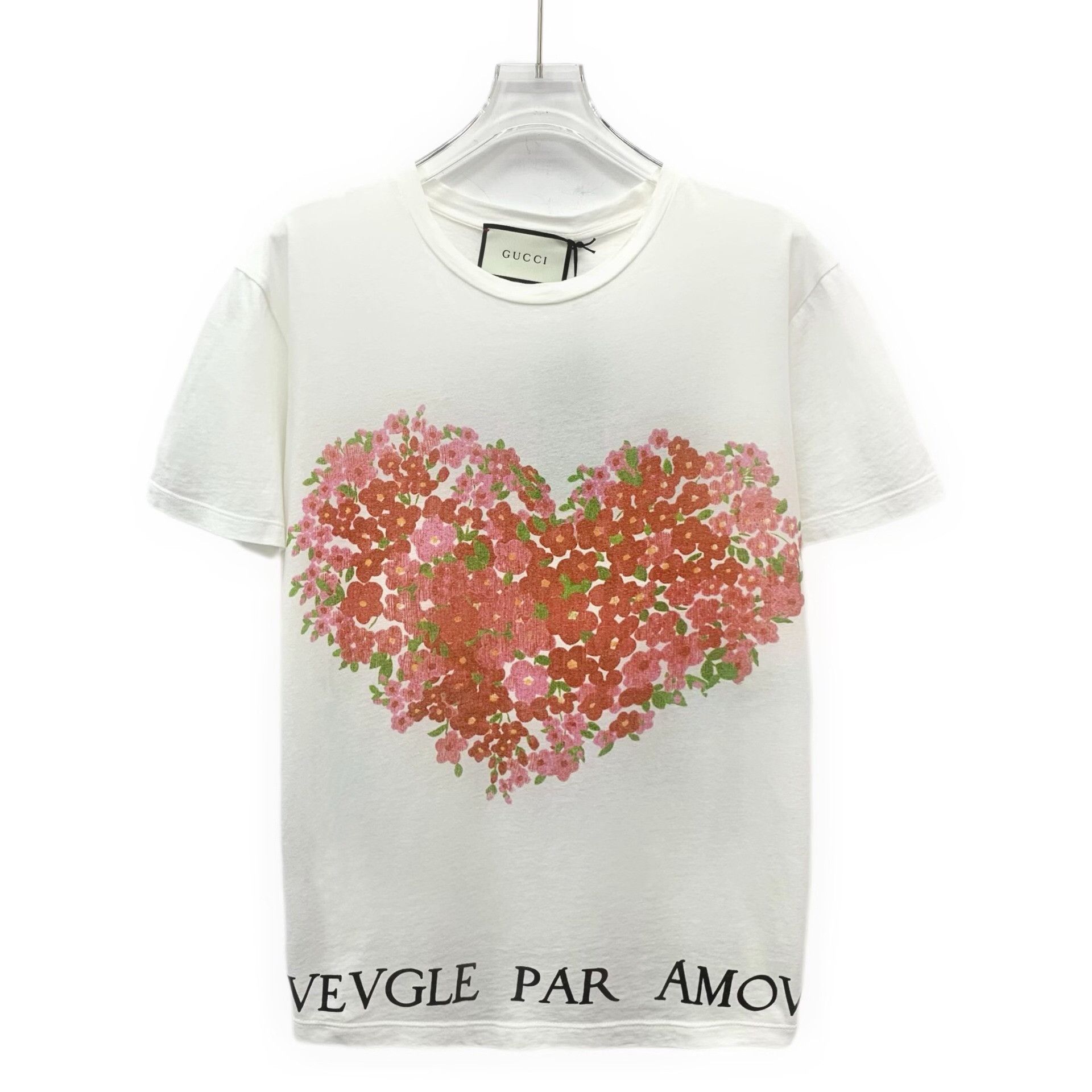 Gucci Gucci Cotton Printed White T-Shirt M Women Size M / US 6-8 / IT 42-44 - 1 Thumbnail