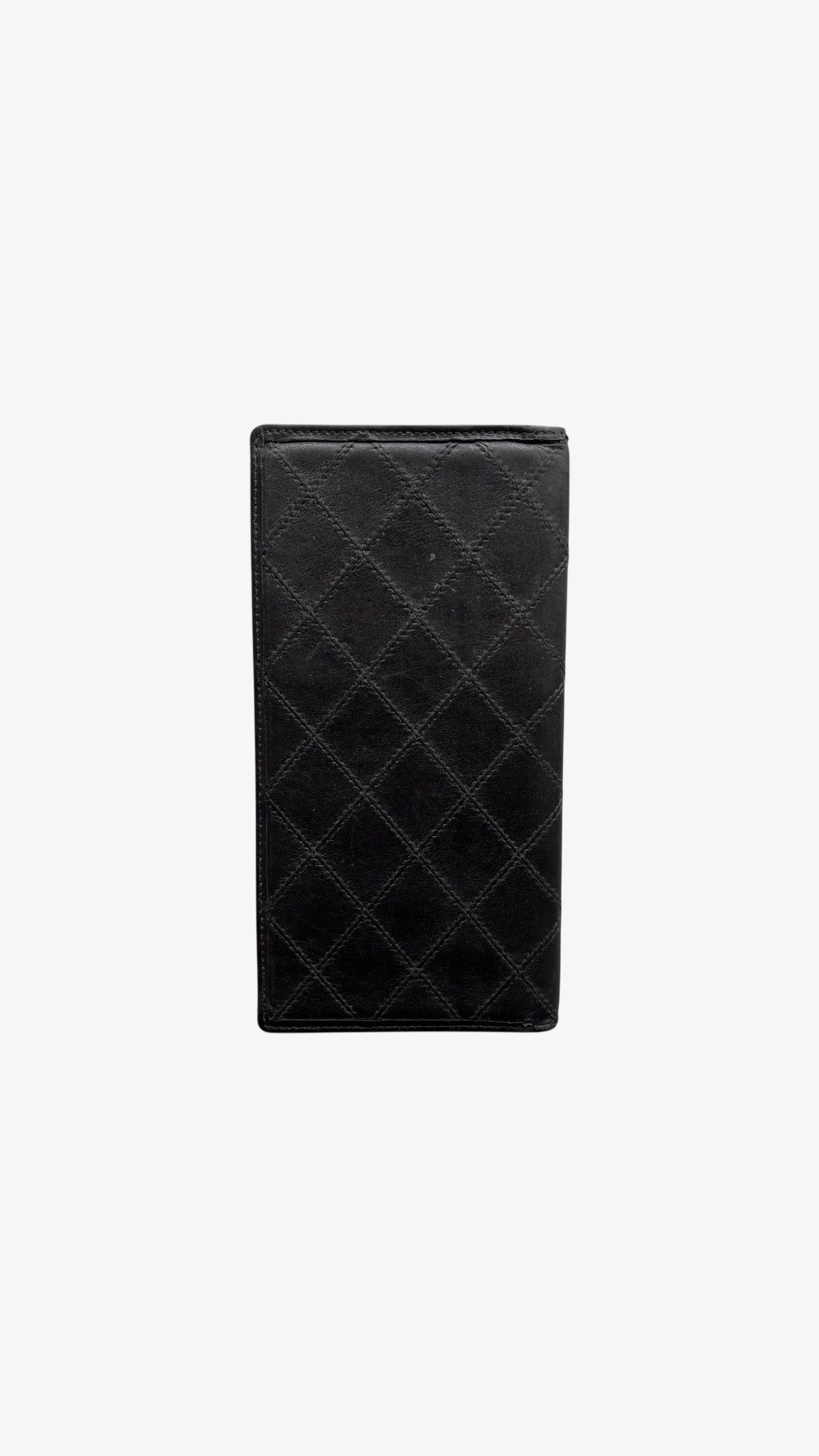 Chanel Vintage Y2K Chanel Black Quilted Leather Planner Size ONE SIZE - 6 Thumbnail