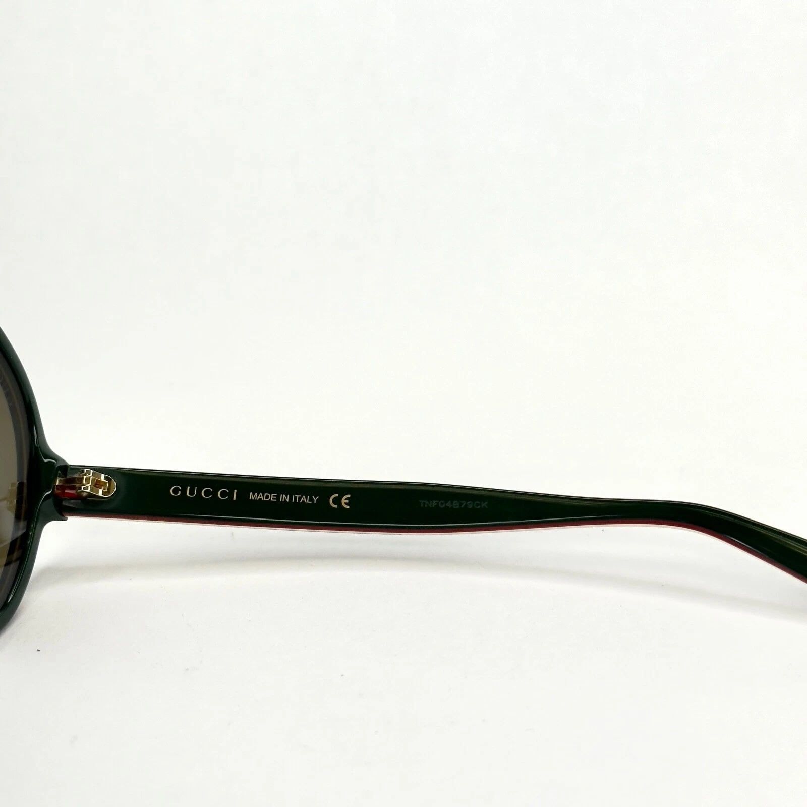 Gucci GUCCI GG0270S 0270 Havana Ivory Brown Aviator Sunglasses 003 Size ONE SIZE - 5 Thumbnail