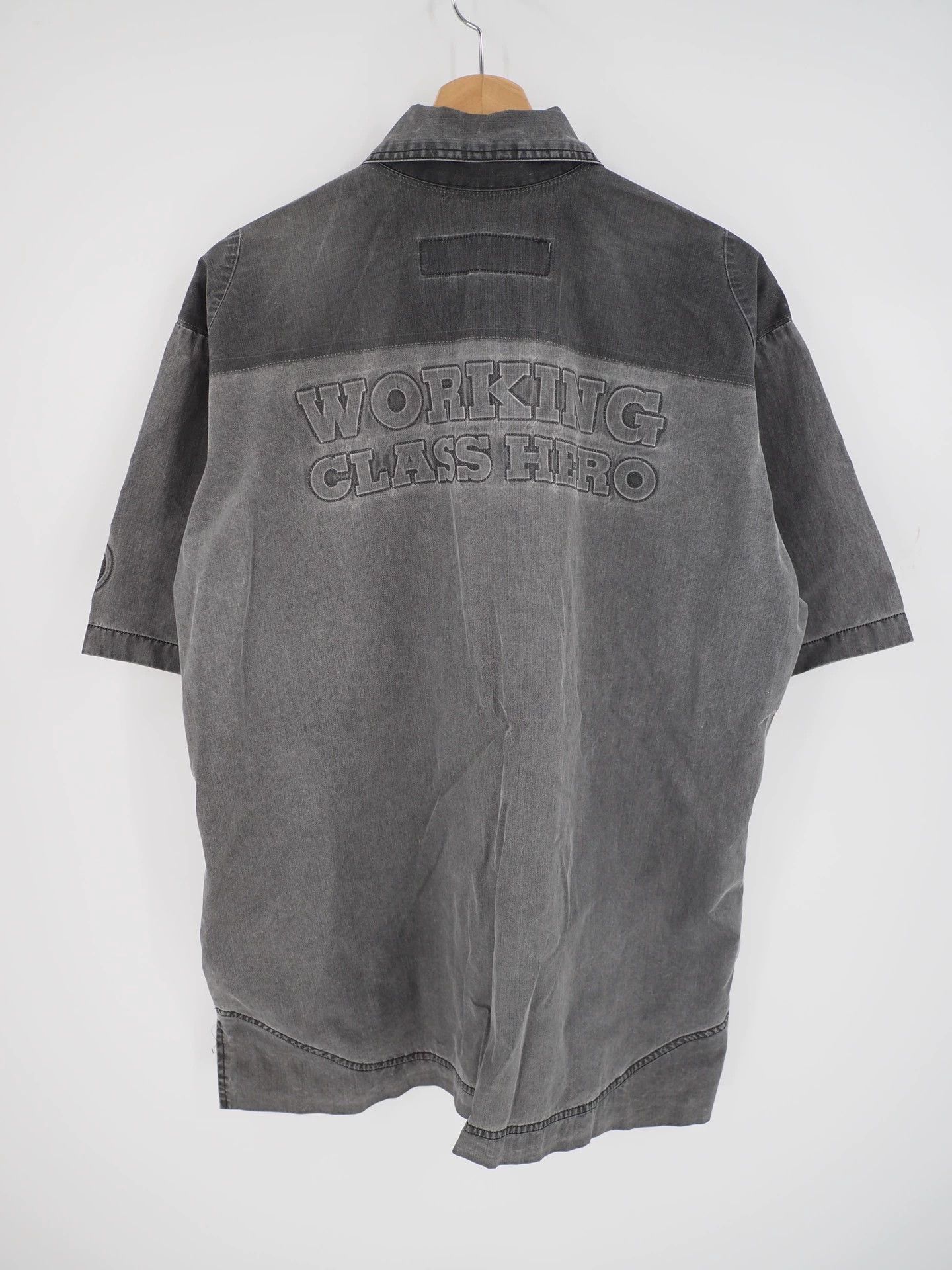 Undercover SS99 UNDERCOVER runway-style faded work shirt Size US L / EU 52-54 / 3 - 2 Thumbnail