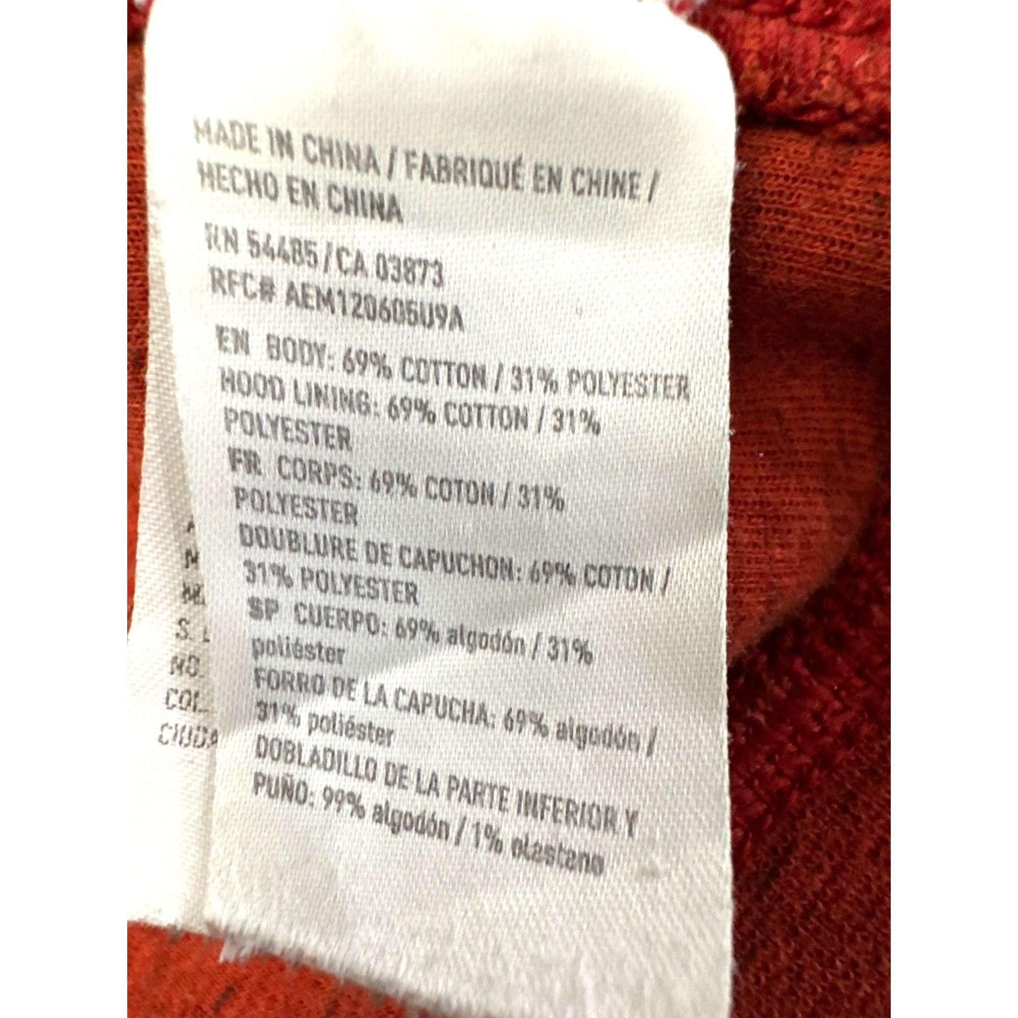 American Eagle Outfitters American Eagle Outfitters Rust Red Active Flex Hoodie Mens L Size US L / EU 52-54 / 3 - 5 Thumbnail