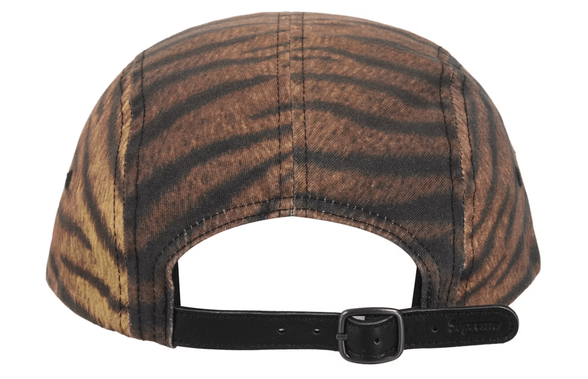 Supreme Supreme Washed Chino Twill Camp Cap Tiger Sz Adjustable Size ONE SIZE - 2 Thumbnail