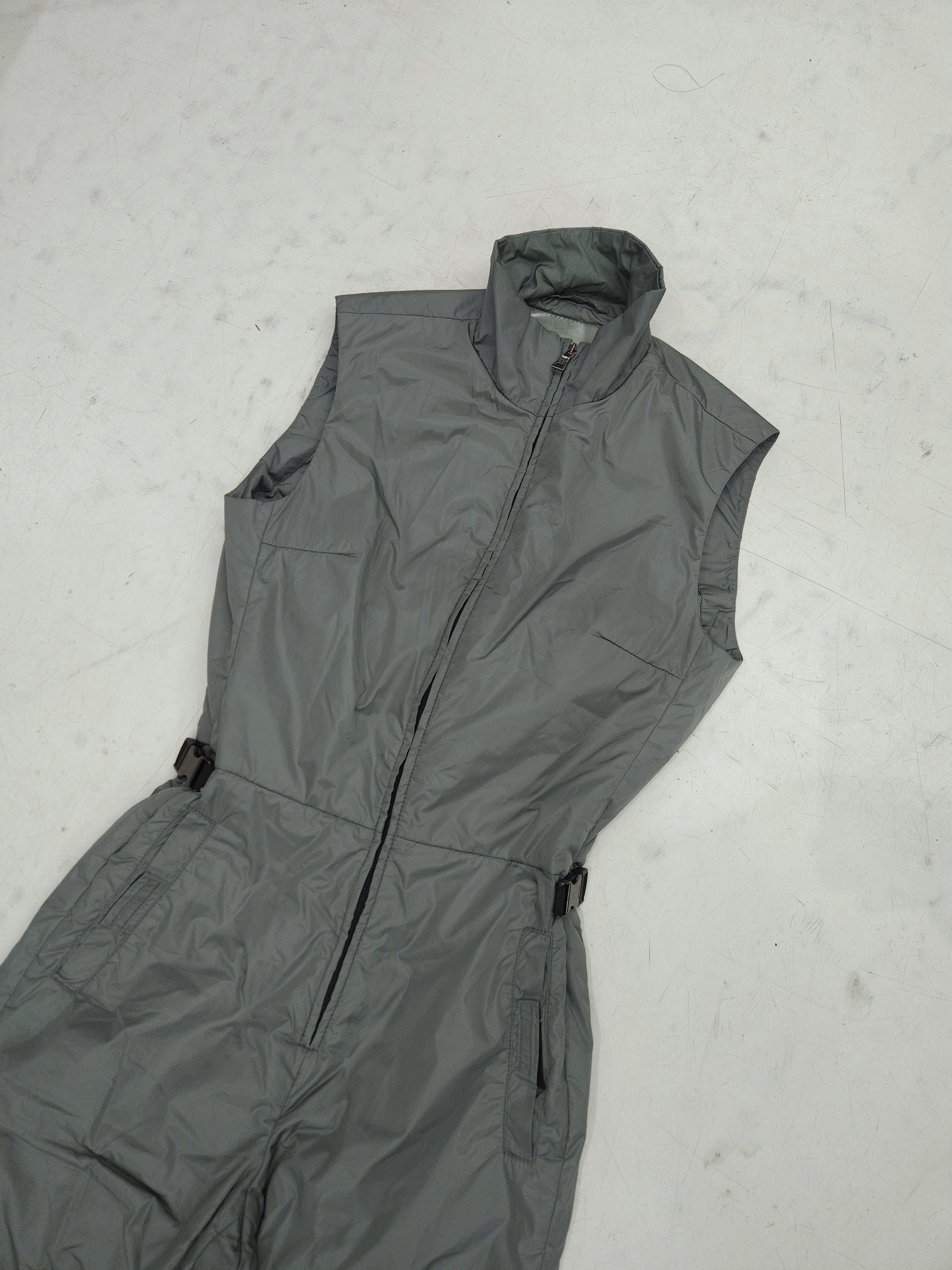 Prada Archive y2k prada sport red tab nylon one piece jumpsuit Size S / US 4 / IT 40 - 3 Thumbnail