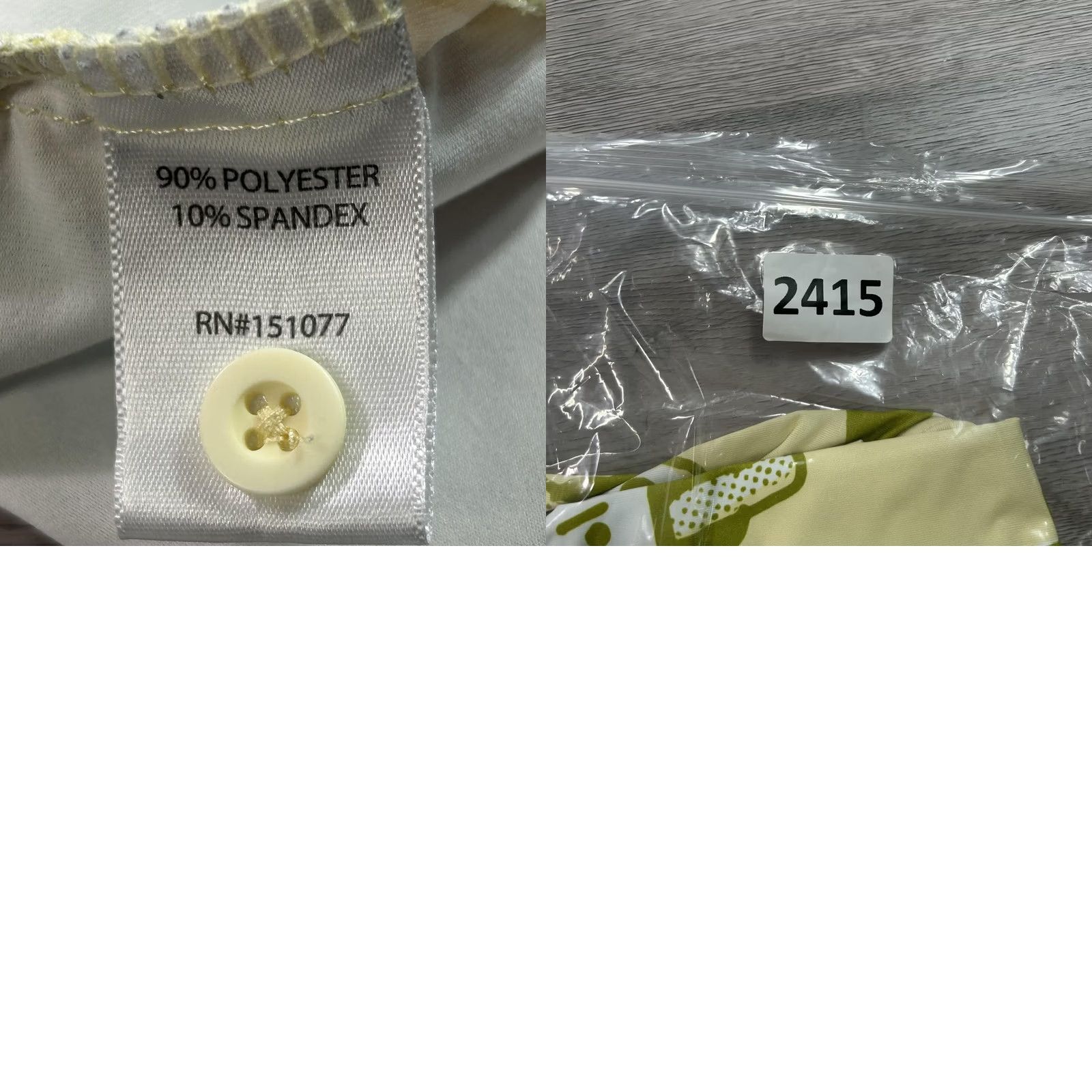 Vintage Sosik Polo Shirt Mens 2XL Yellow Golf All Over Print Performance Stretch Shirt Size US XXL / EU 58 / 5 - 8 Thumbnail