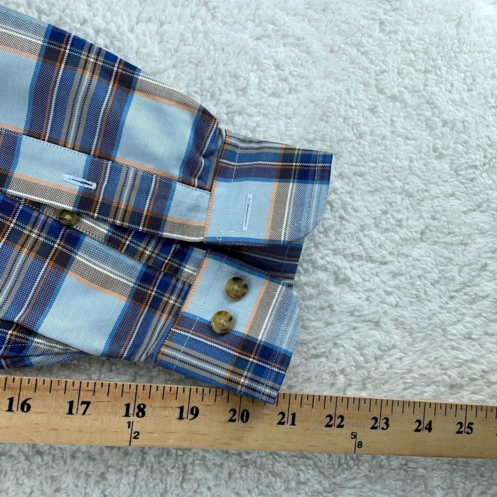 Brooks Brothers Brooks Brothers Shirt Mens M Multi Plaid Twill Button-Down Long Sleeve Casual Travel Size US M / EU 48-50 / 2 - 7 Thumbnail