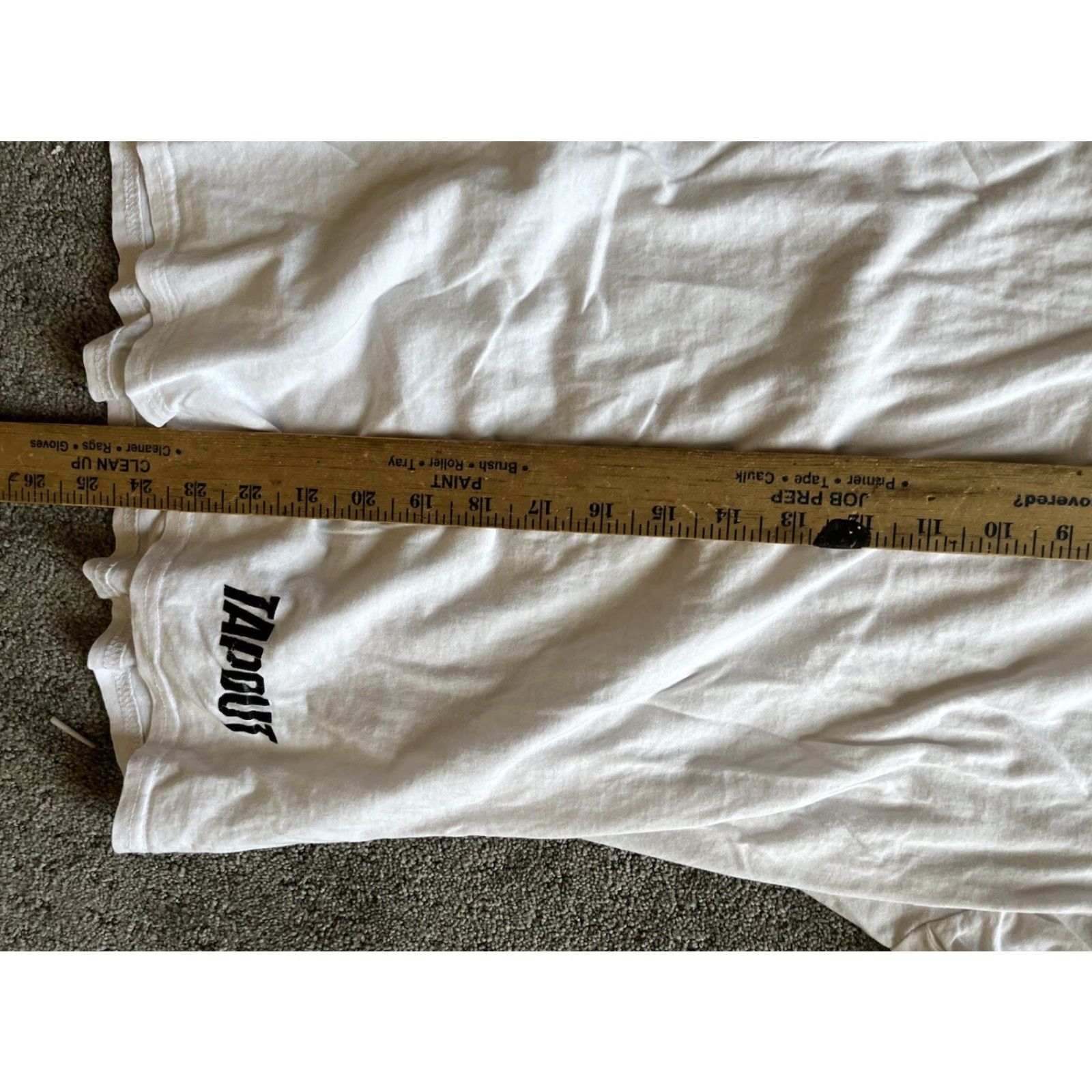 Tapout Tapout Men Shirt XL White Sleepwear Short Sleeve Tee T Shirt Sleepshirt Modern Crew Neck Loungewear Size US XL / EU 56 / 4 - 6 Thumbnail