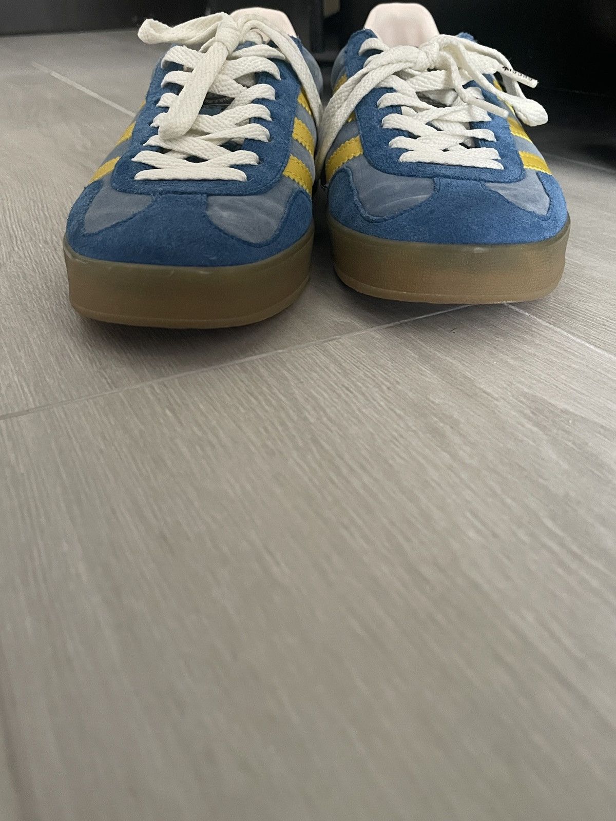 Adidas × Gucci Adidas Gucci Gazelle Blue Size US 7.5 / EU 40-41 - 9 Thumbnail