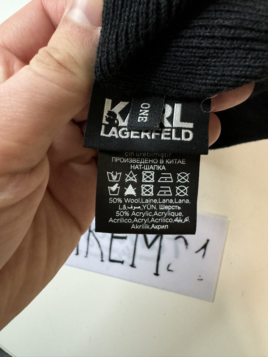 Karl Lagerfeld Karl Lagerfeld hat cap Size ONE SIZE - 3 Thumbnail